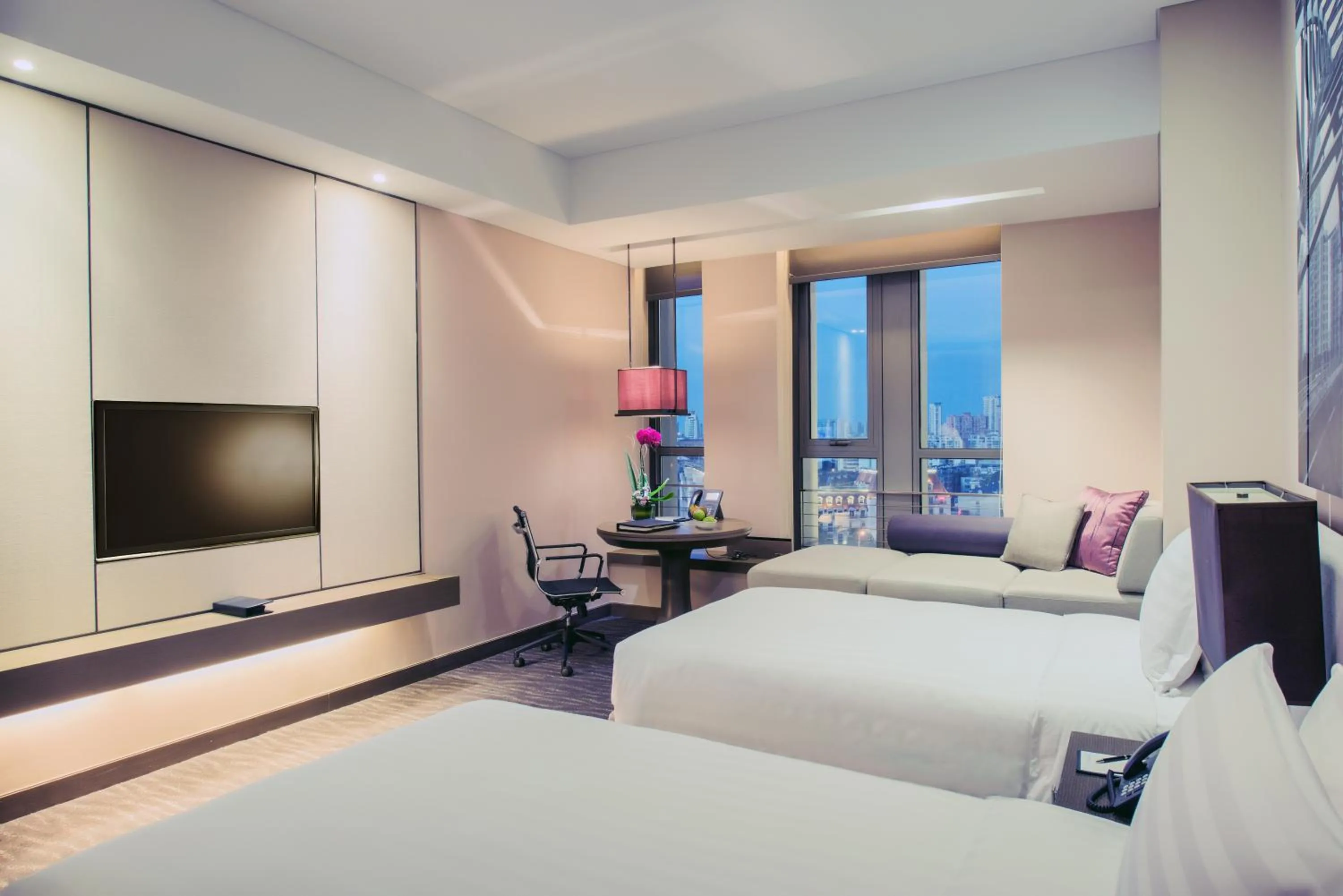 Bed in Pan Pacific Tianjin