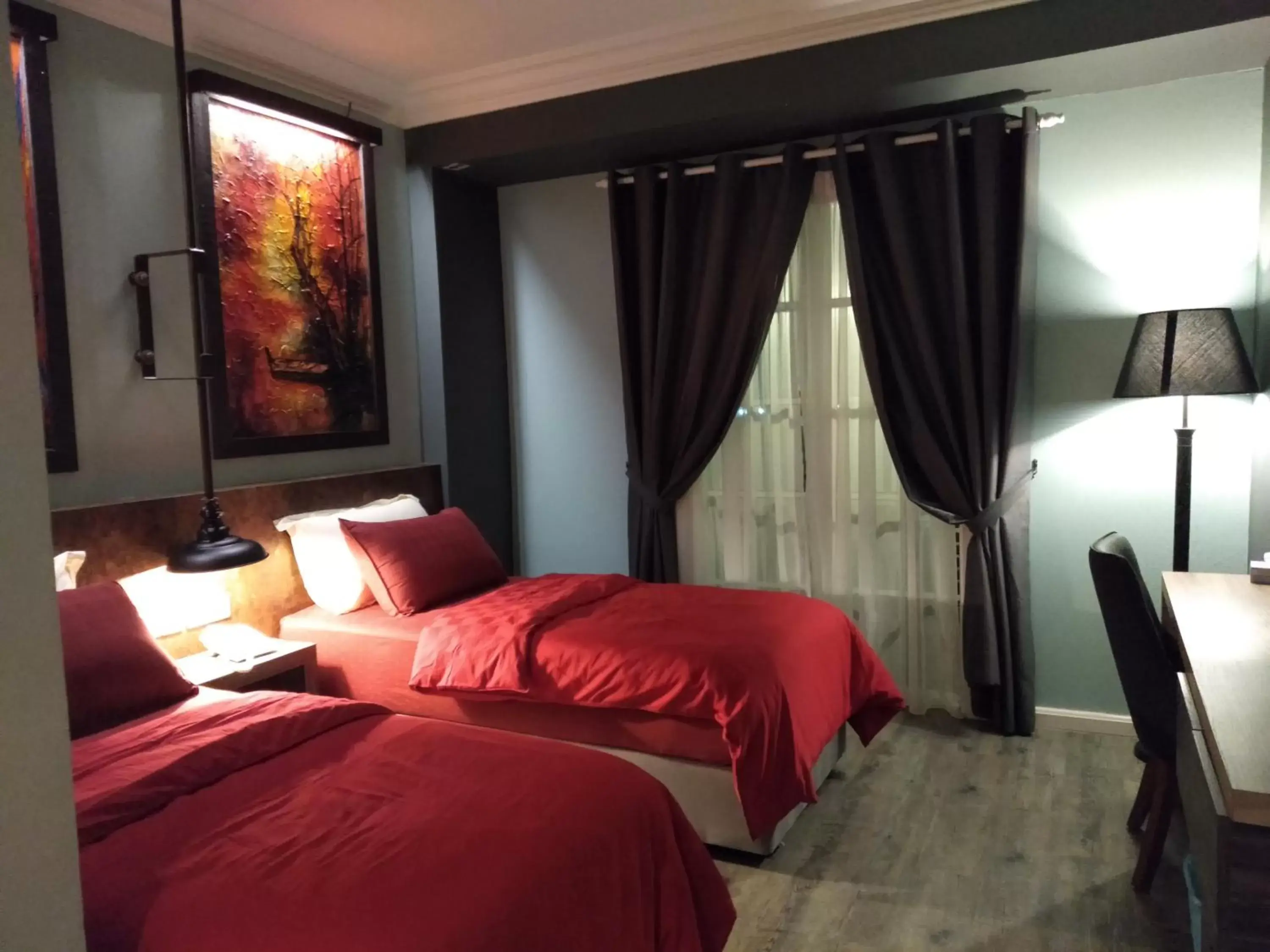 Bed in Royale Chenang Resort