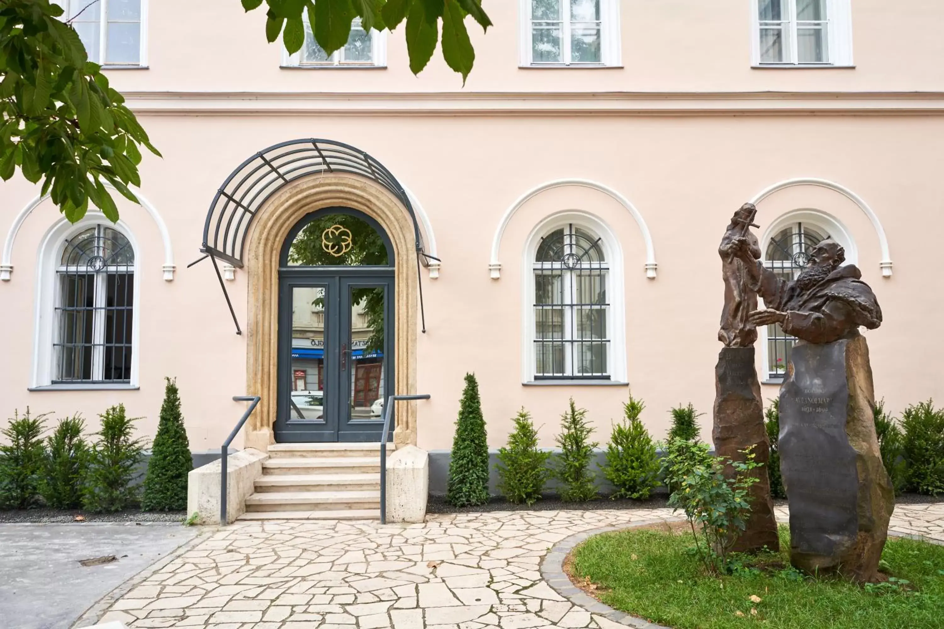 Property building in Monastery Boutique Hotel Budapest