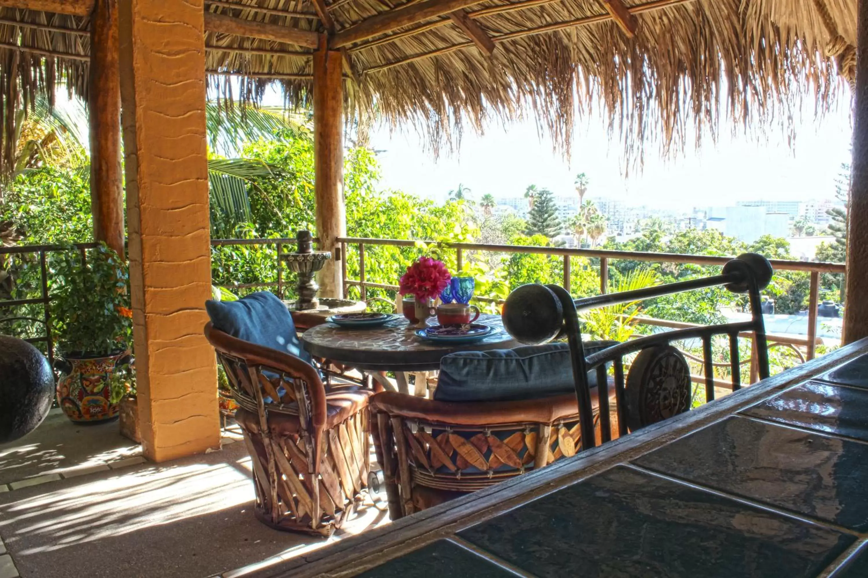 Patio in The Bungalows Hotel