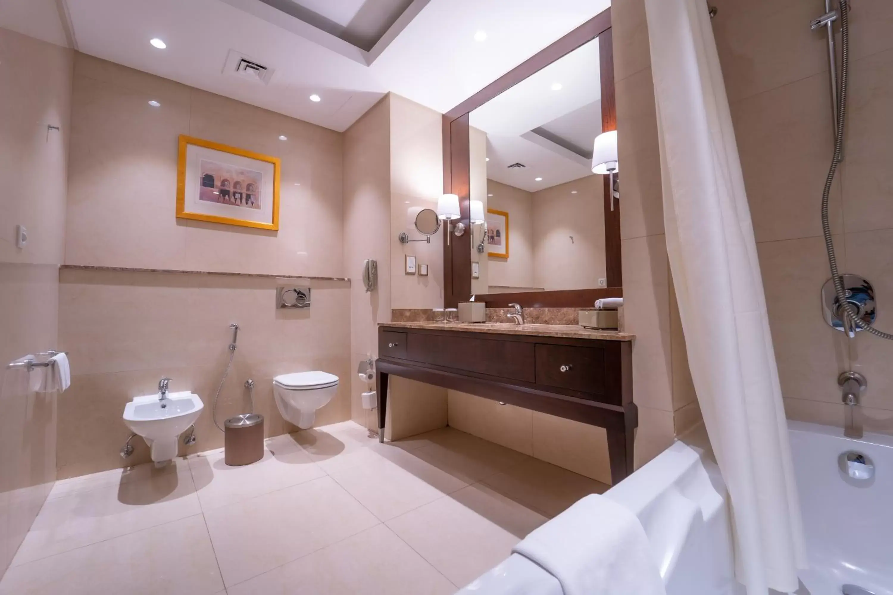 Toilet, Bathroom in Millennium Hotel Doha