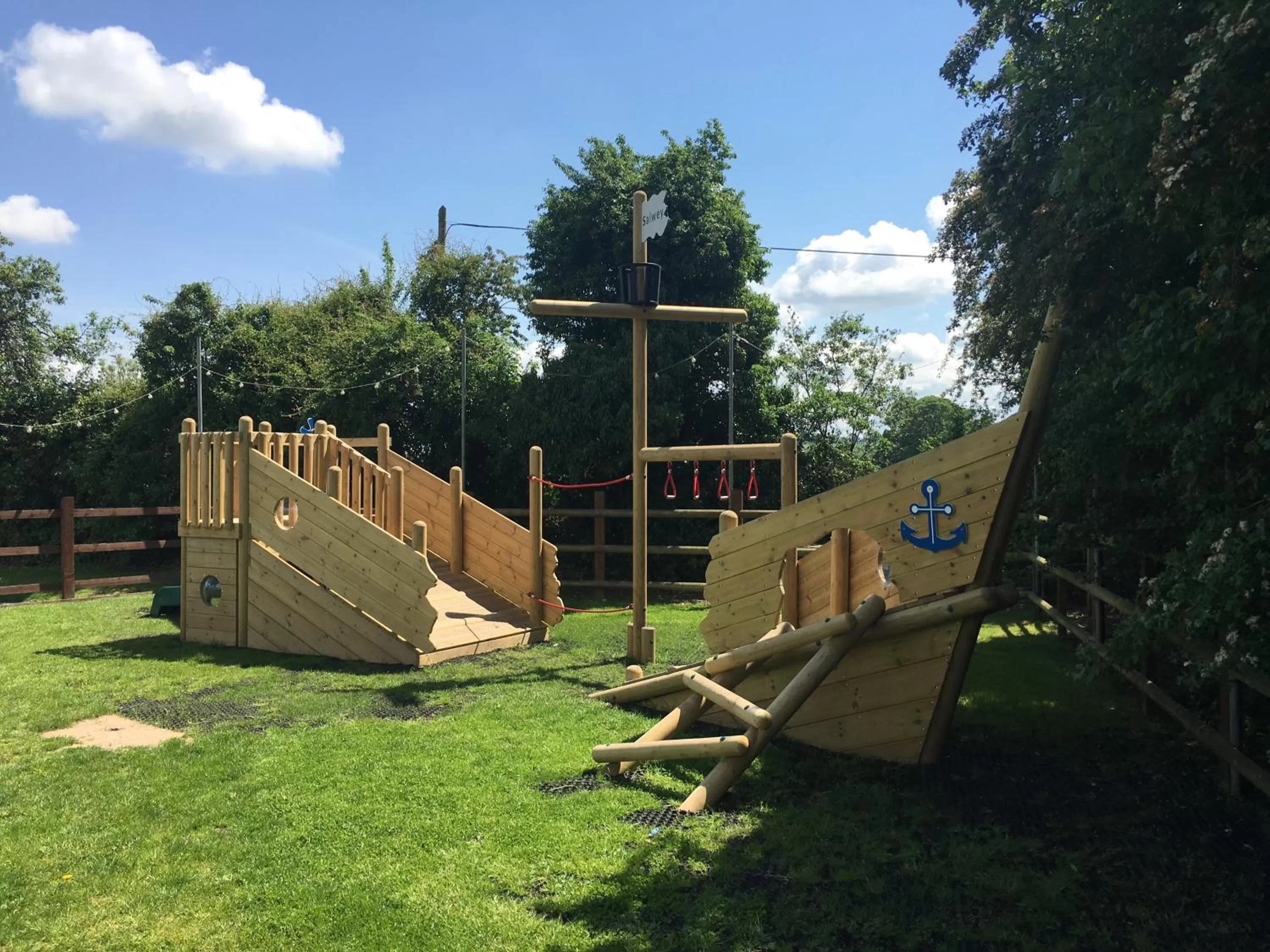 Children play ground in The Salwey Arms
