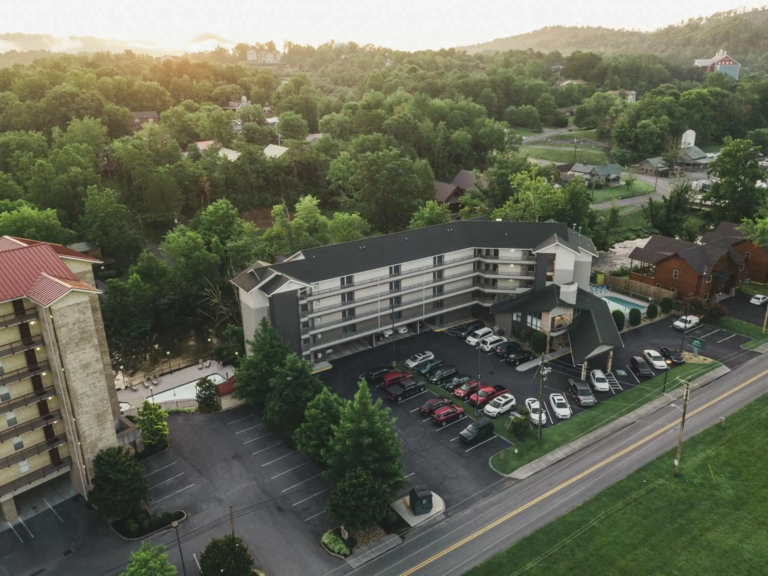 Bird's eye view, Bird's-eye View in Twin Mountain Inn & Suites