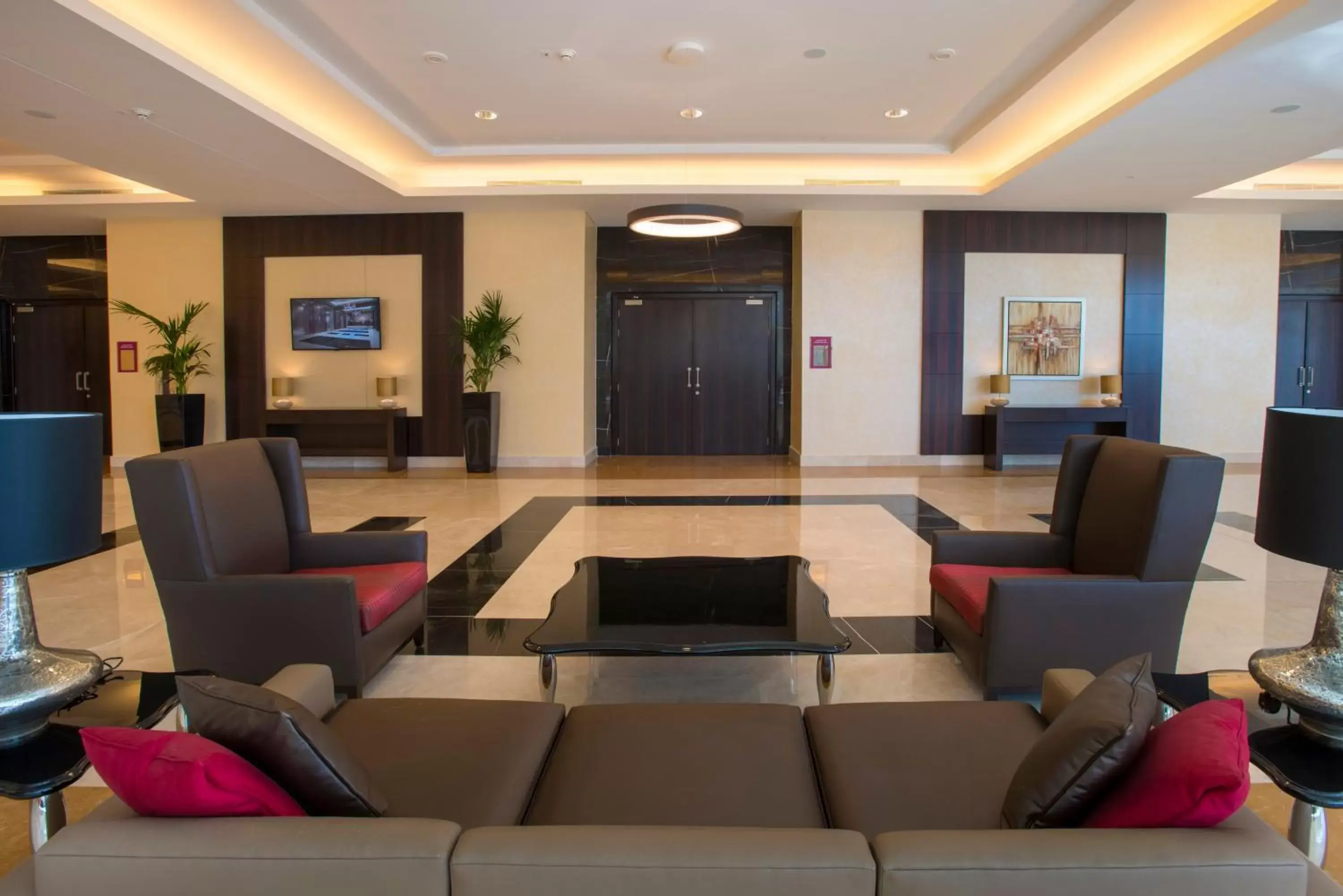 Meeting/conference room, Lobby/Reception in Crowne Plaza Riyadh - RDC Hotel & Convention, an IHG Hotel