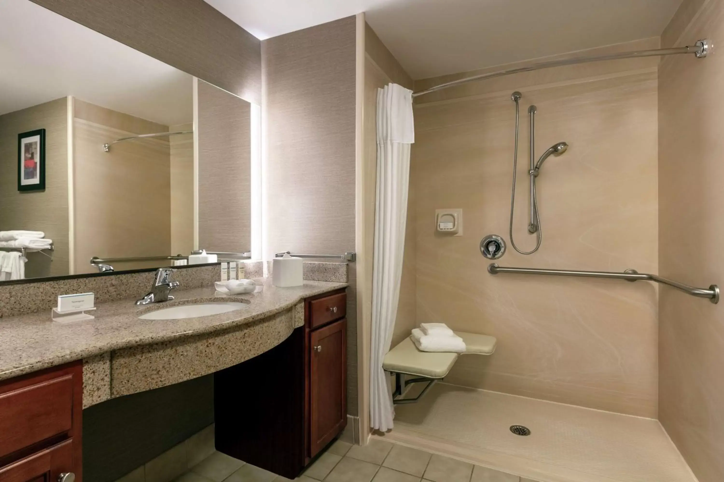 Bathroom in Homewood Suites by Hilton Harrisburg East-Hershey Area