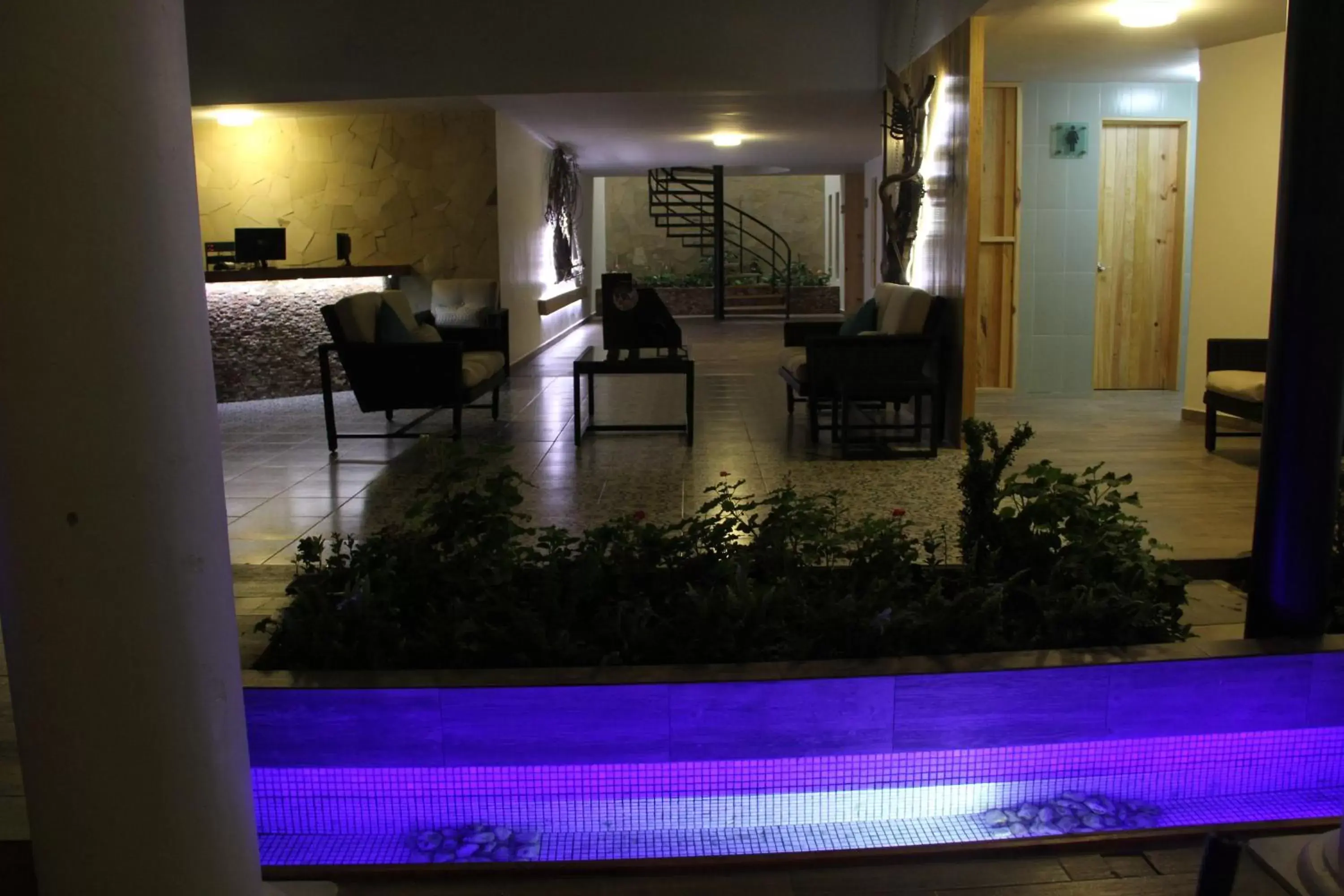 Balcony/Terrace, Swimming Pool in Hotel Palace Inn SCLC