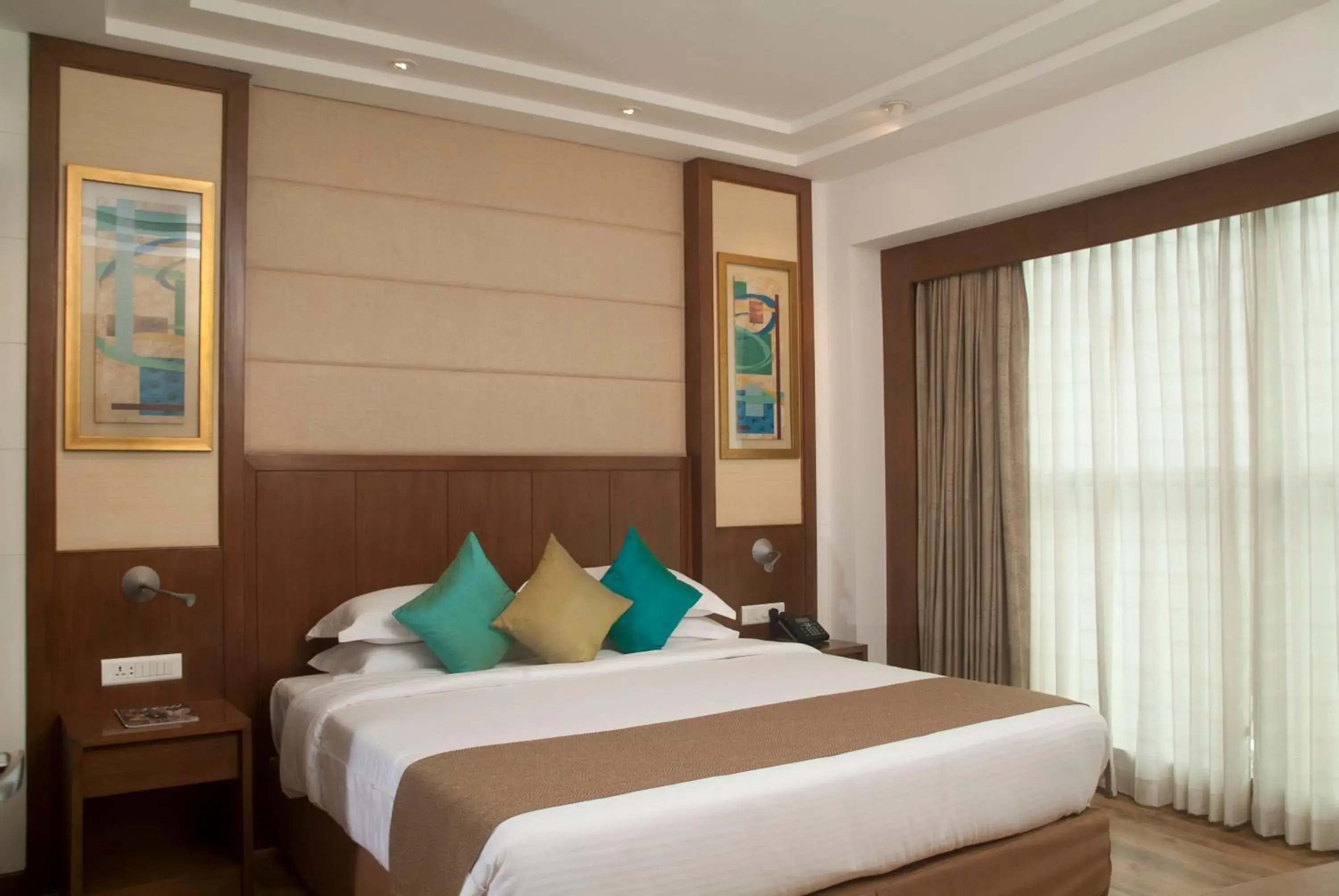 Bed in Savoy Suites Greater Noida