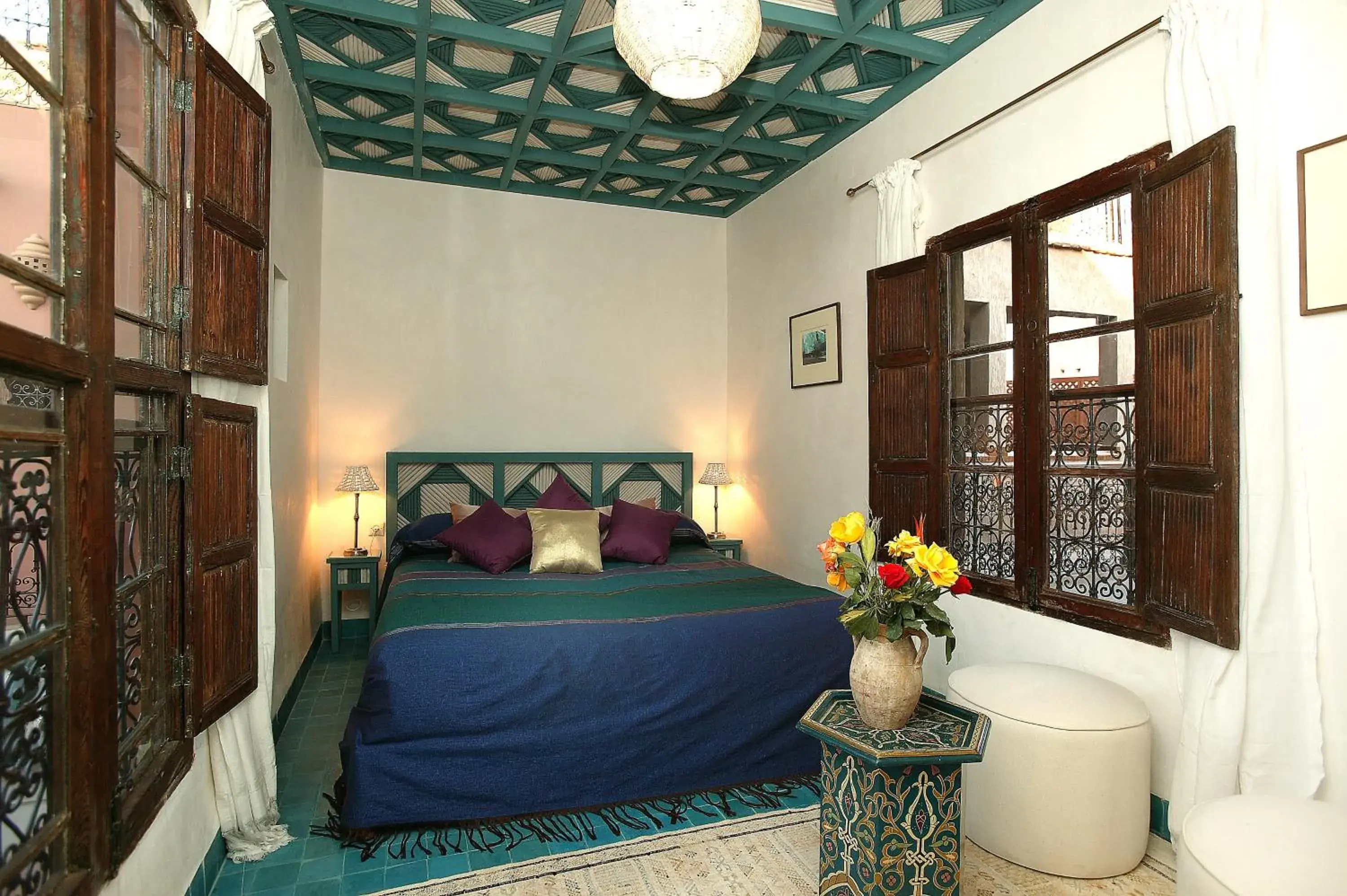 Bedroom, Bed in Riad Aladdin