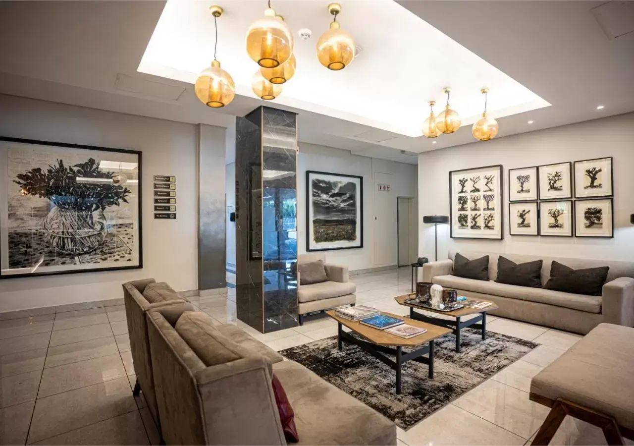 Lobby or reception, Seating Area in The Catalyst Apartment Hotel by NEWMARK