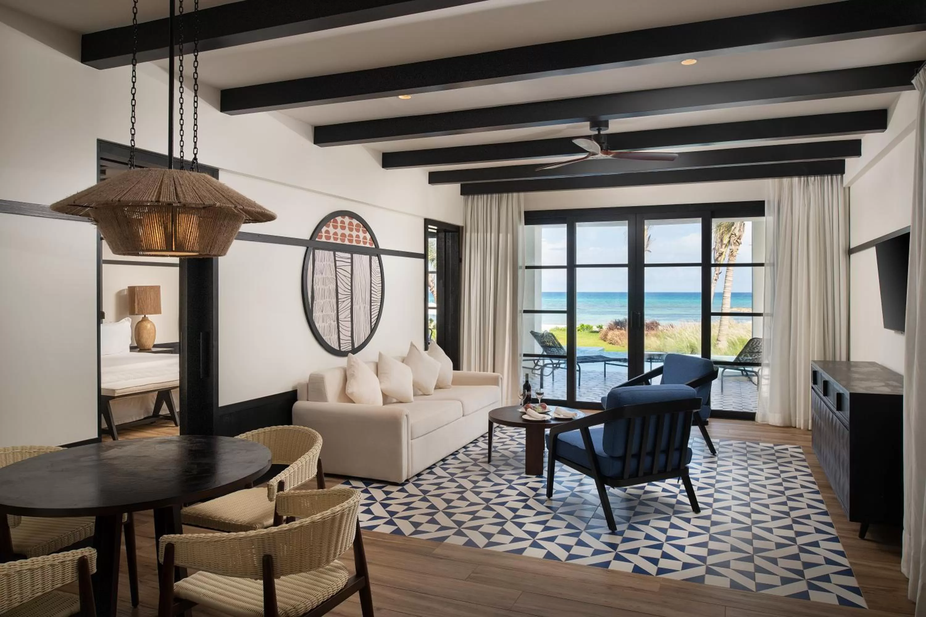 Living room in Ocean Eden Bay - Adults Only - All Inclusive