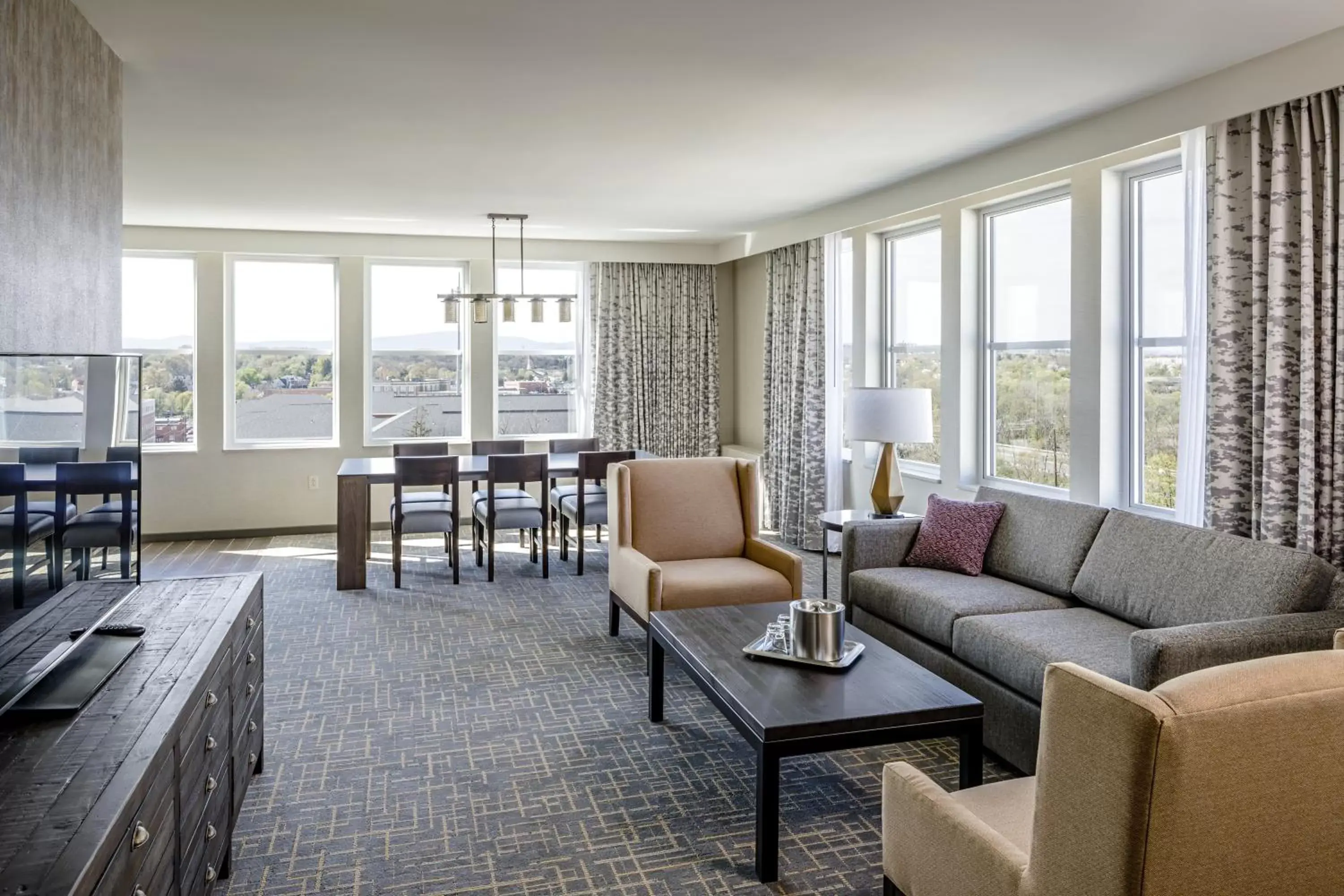 Living room, Seating Area in Hotel Madison & Shenandoah Conference Ctr.