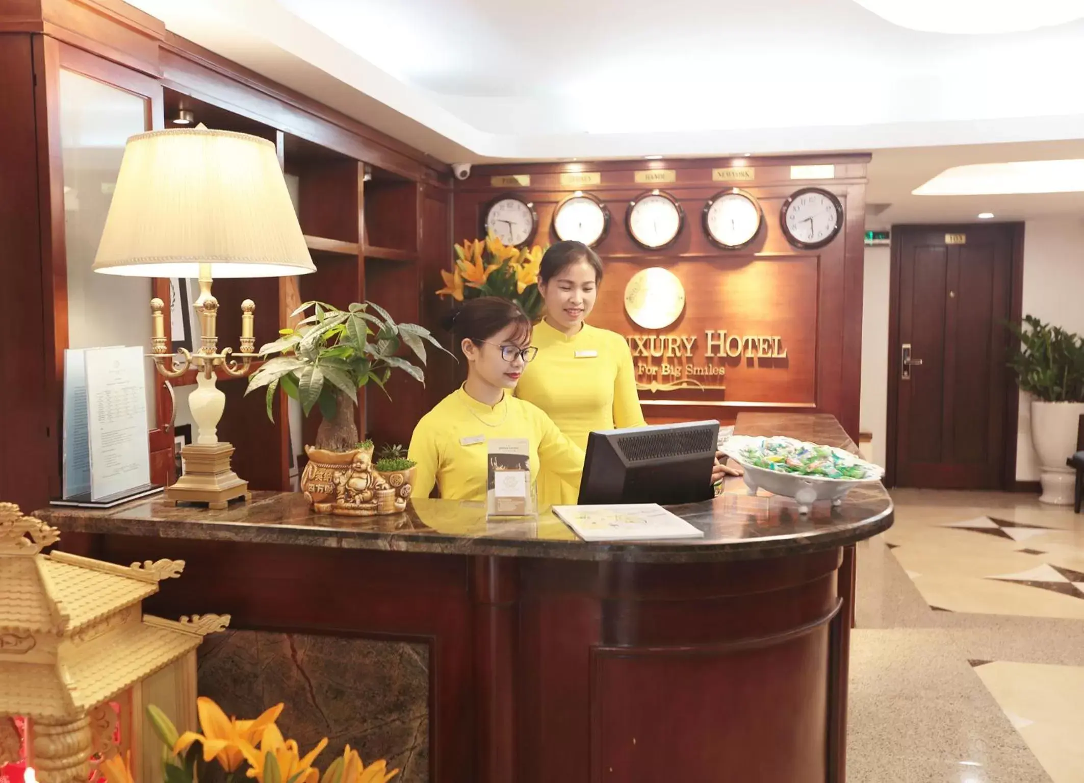 Lobby or reception, Lobby/Reception in Hanoi Siva Luxury Hotel & Travel