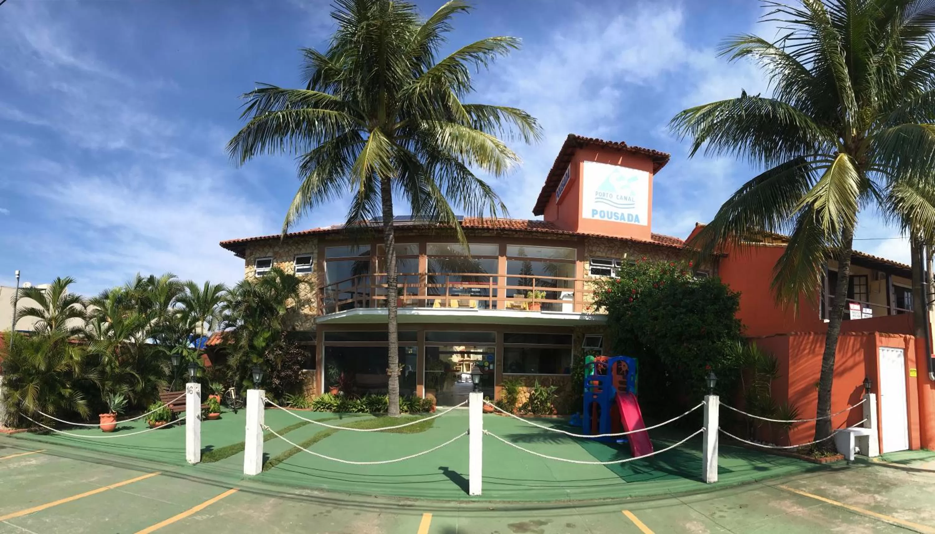 Property building in Pousada Porto Canal