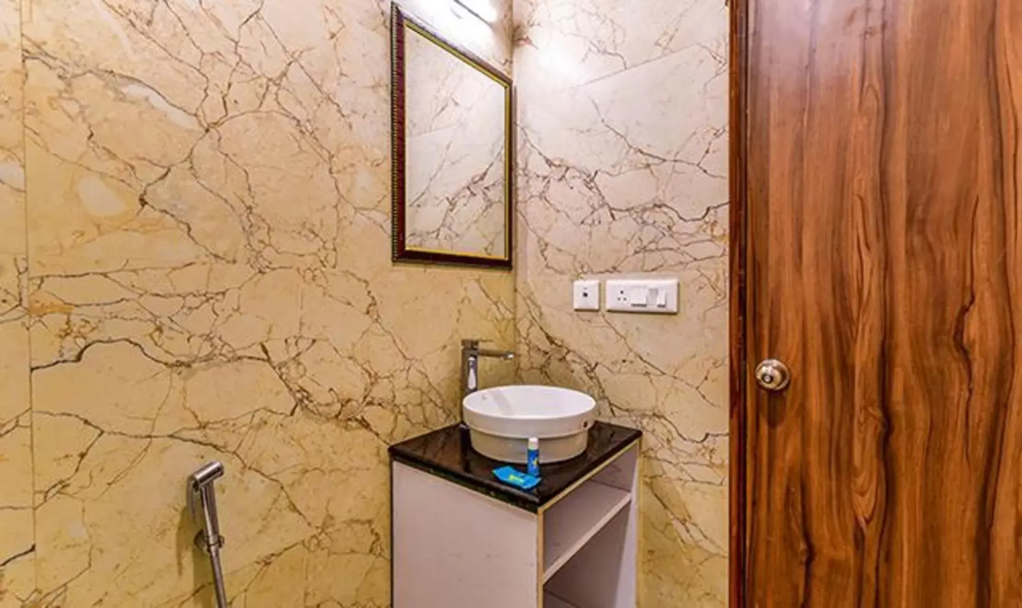 Bathroom in FabExpress Clock View 500M From The Mall Road Bathroom in FabExpress Clock View 500M From The Mall Road