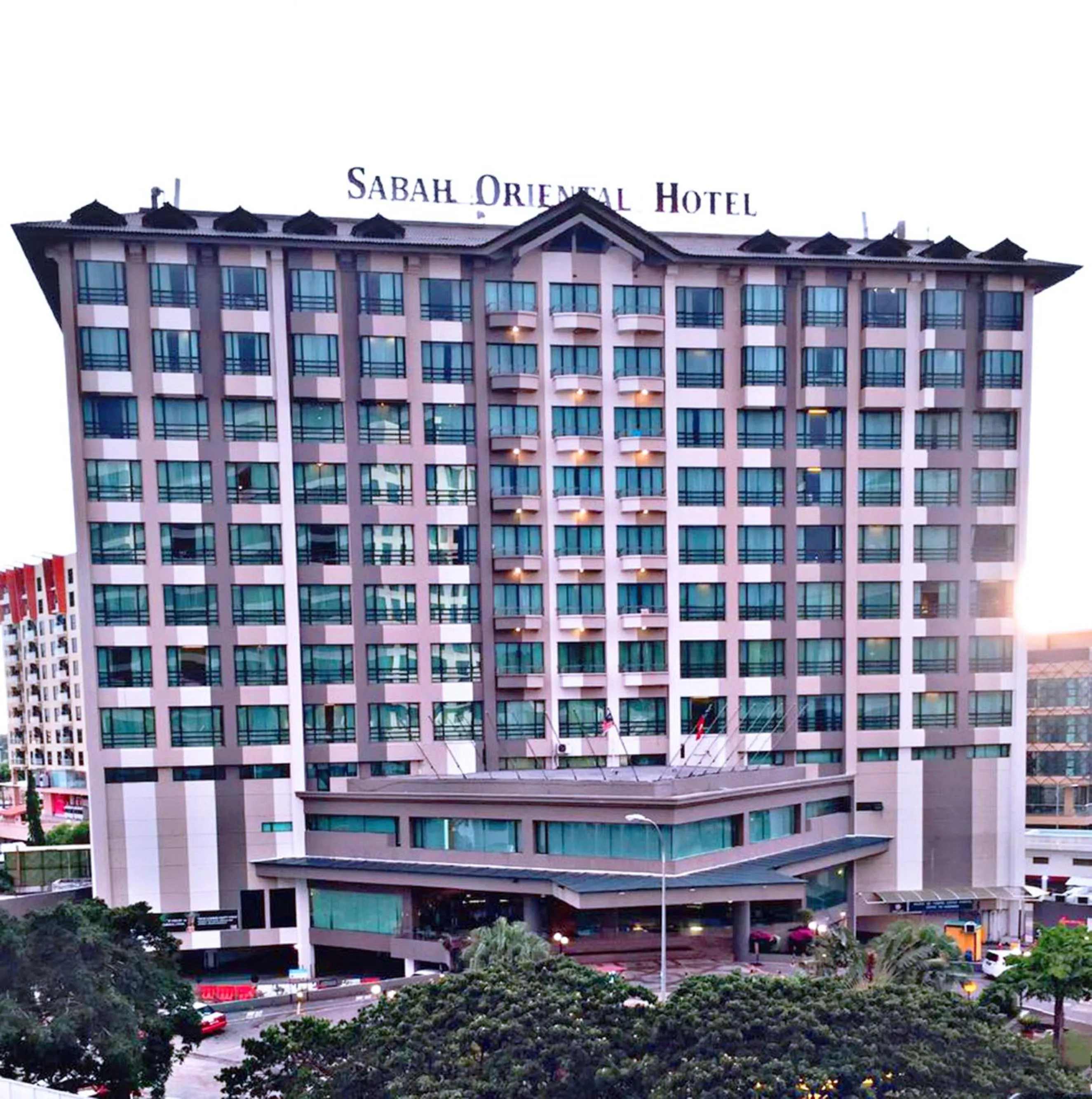 Property building in Sabah Oriental Hotel