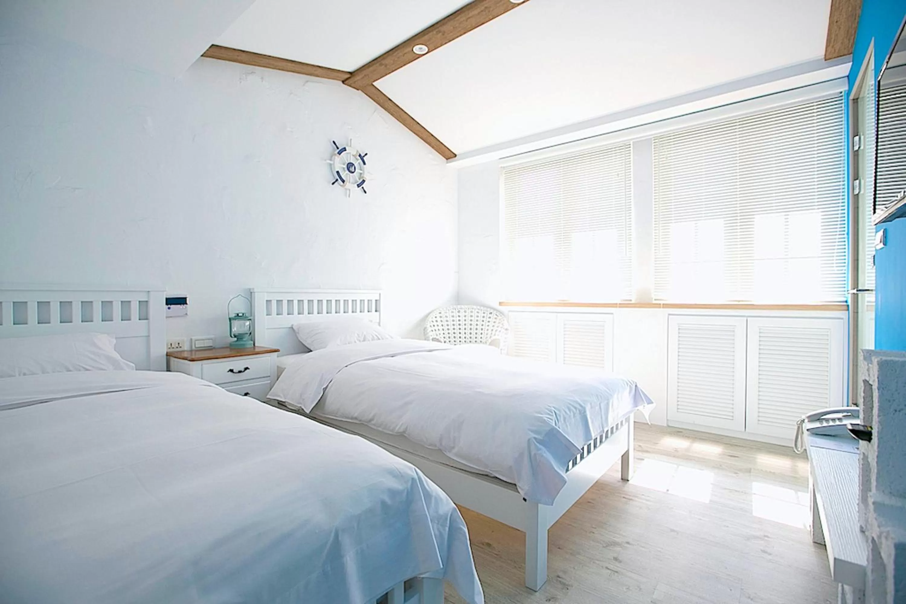 Decorative detail, Bed in York Hotel