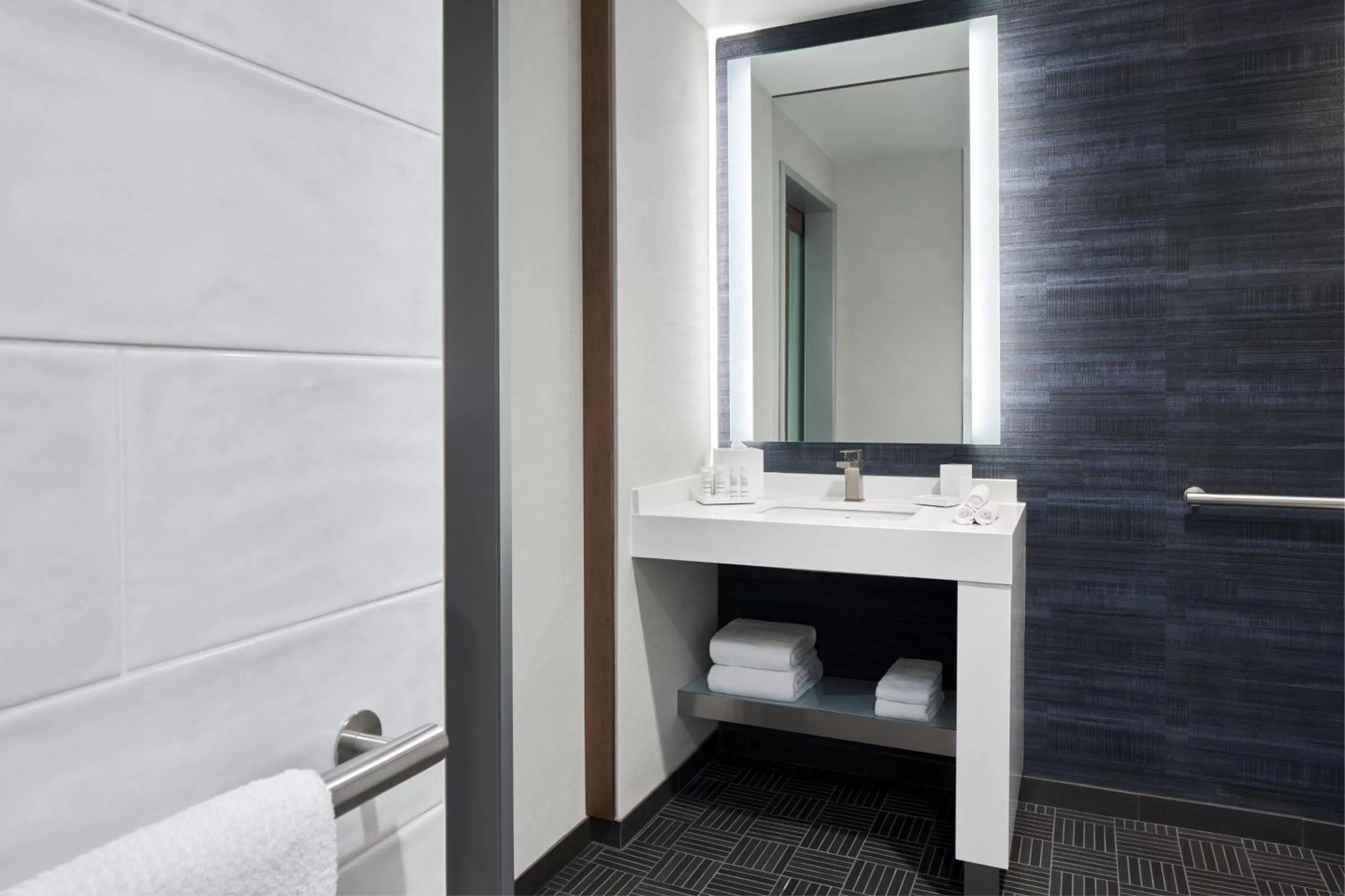 Bathroom in Marriott Owings Mills Metro Centre