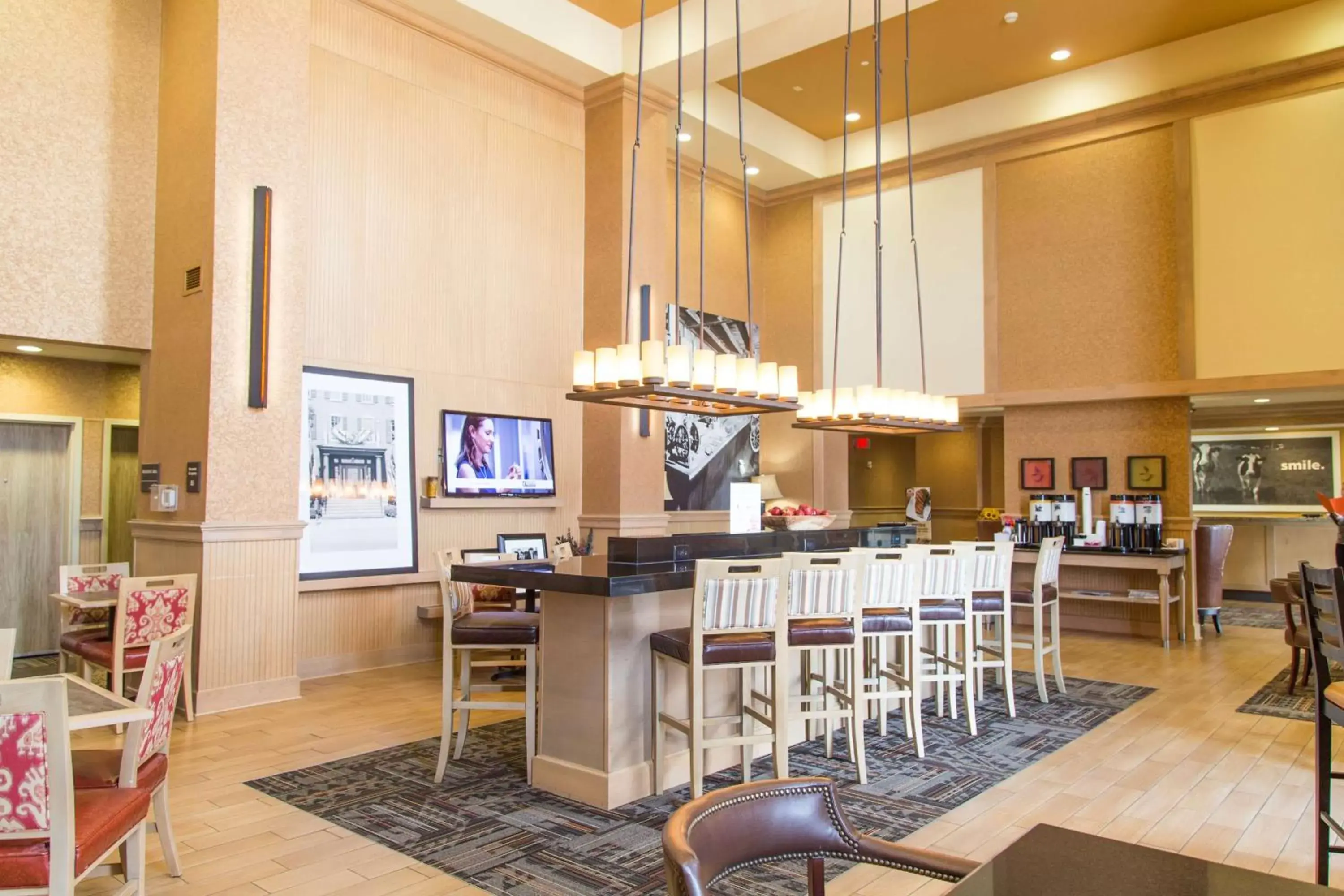 Lobby or reception in Hampton Inn & Suites Dodge City