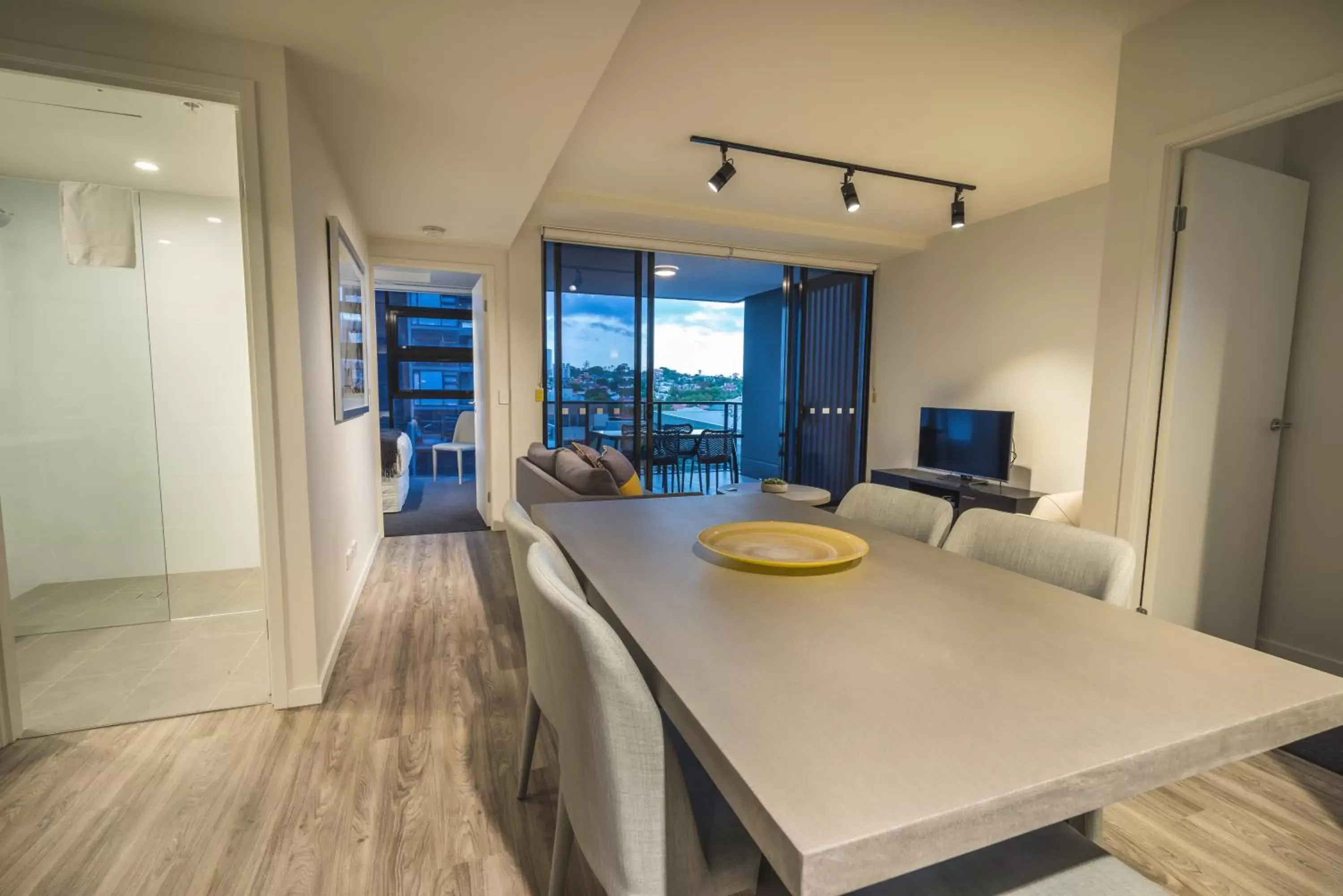 Dining Area in Arena Apartments by CLLIX