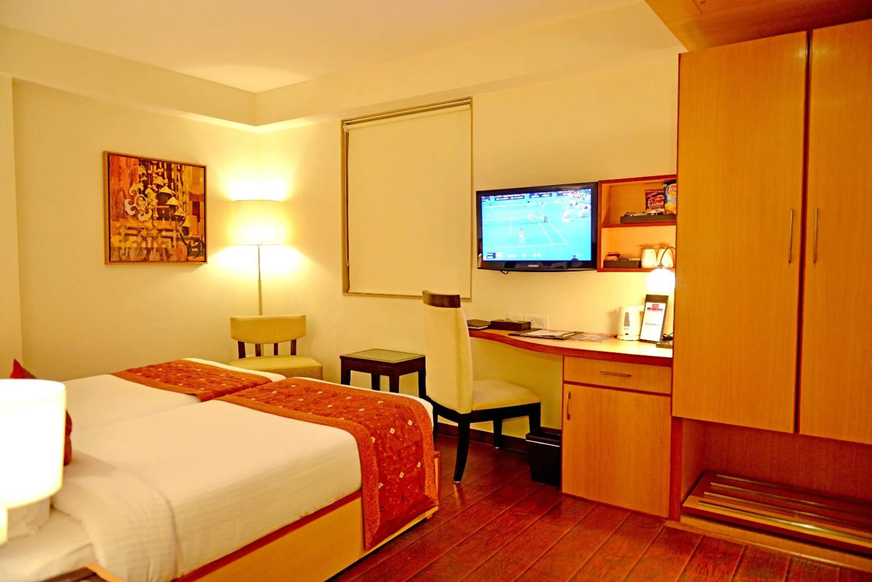 Photo of the whole room, Bed in The Theme, Jaipur