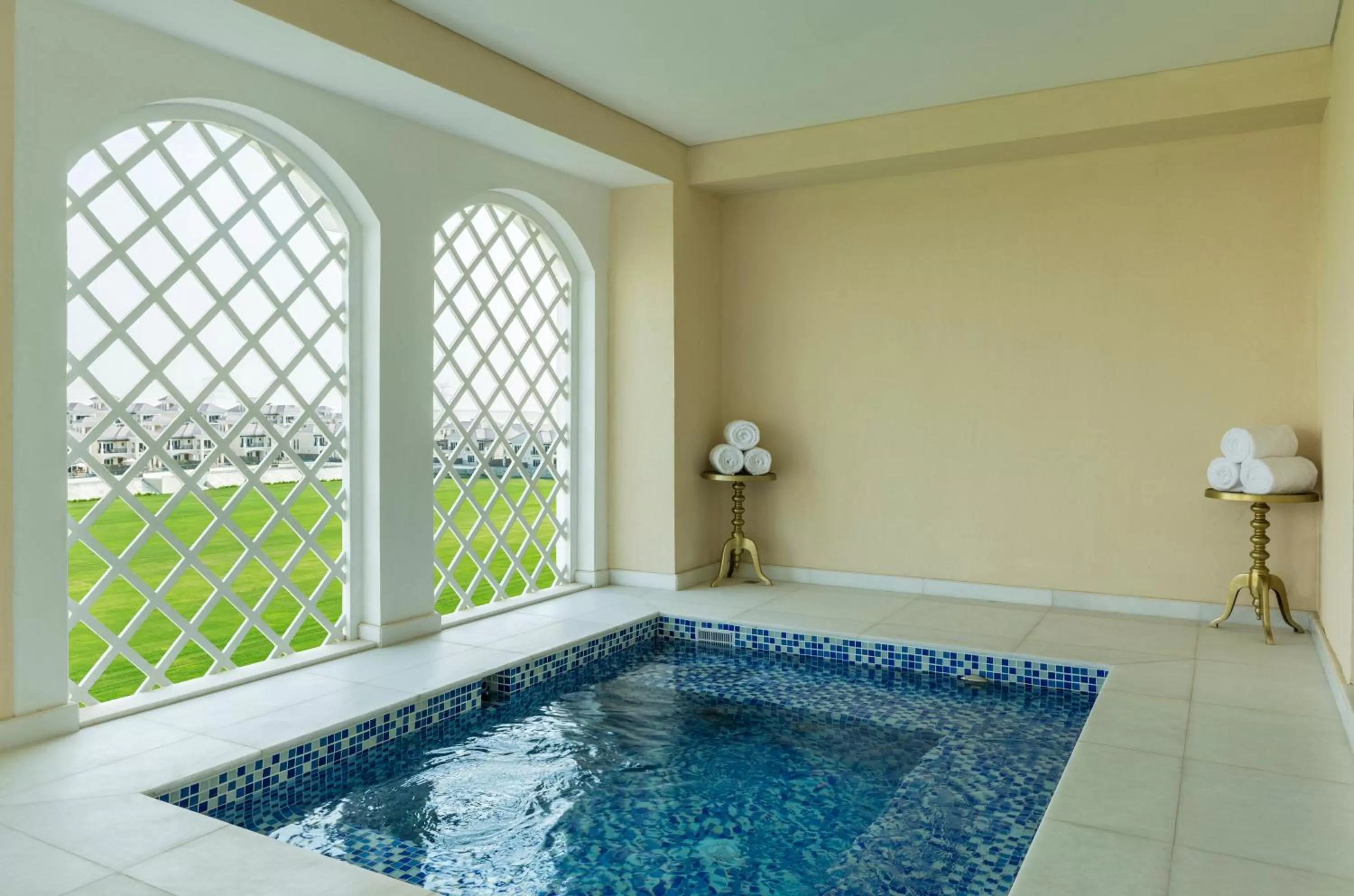 Hot Tub in Al Habtoor Polo Resort