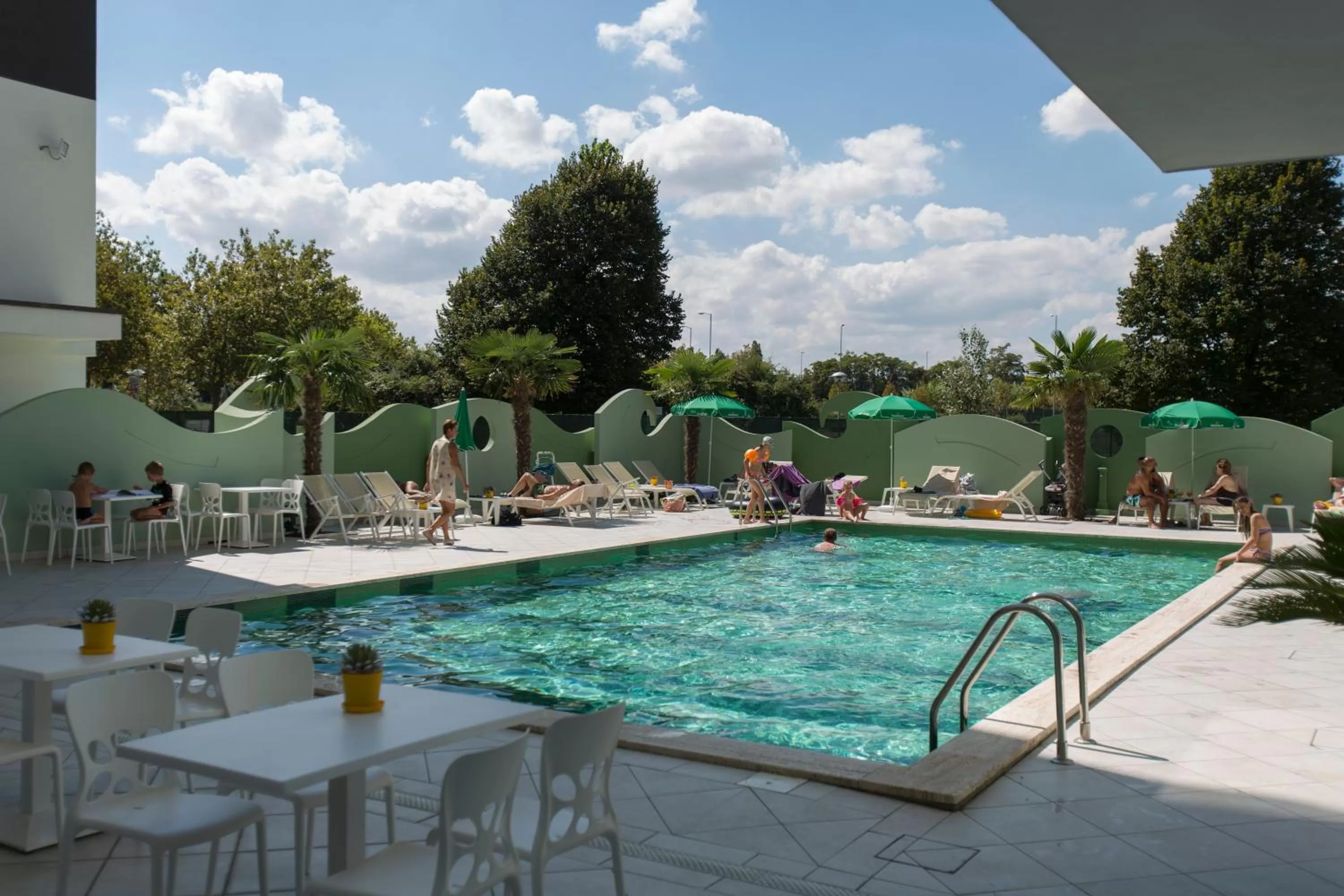 Swimming Pool in Nero D'Avorio Aparthotel & SPA