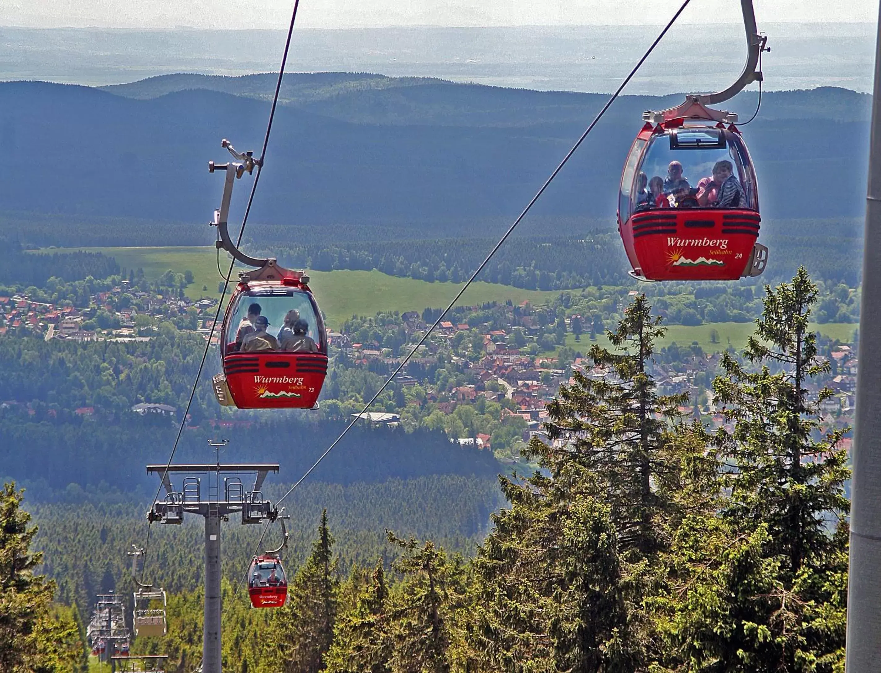 Area and facilities, Bird's-eye View in relexa hotel Harz-Wald Braunlage GmbH