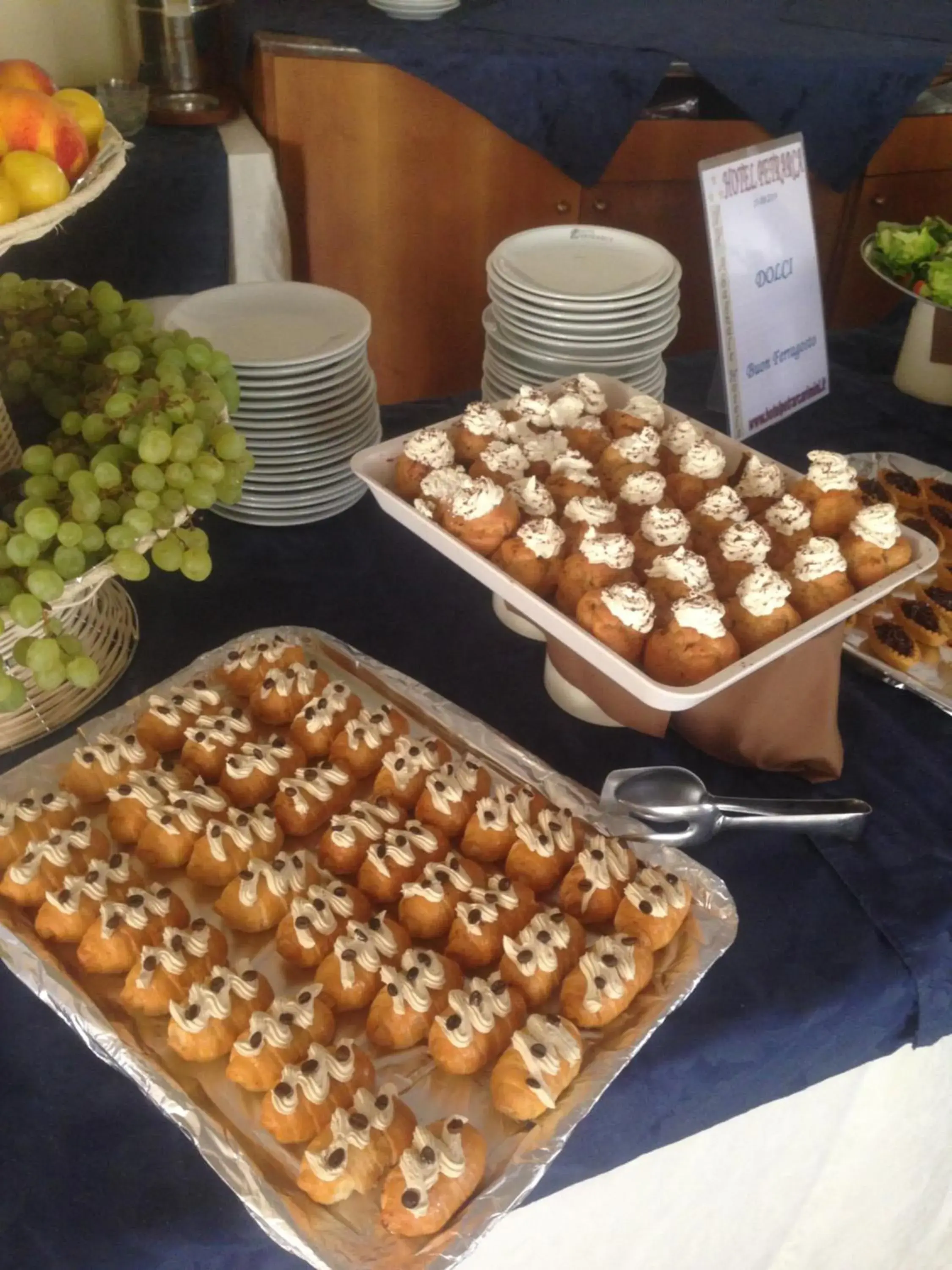 Continental breakfast in Hotel Petrarca