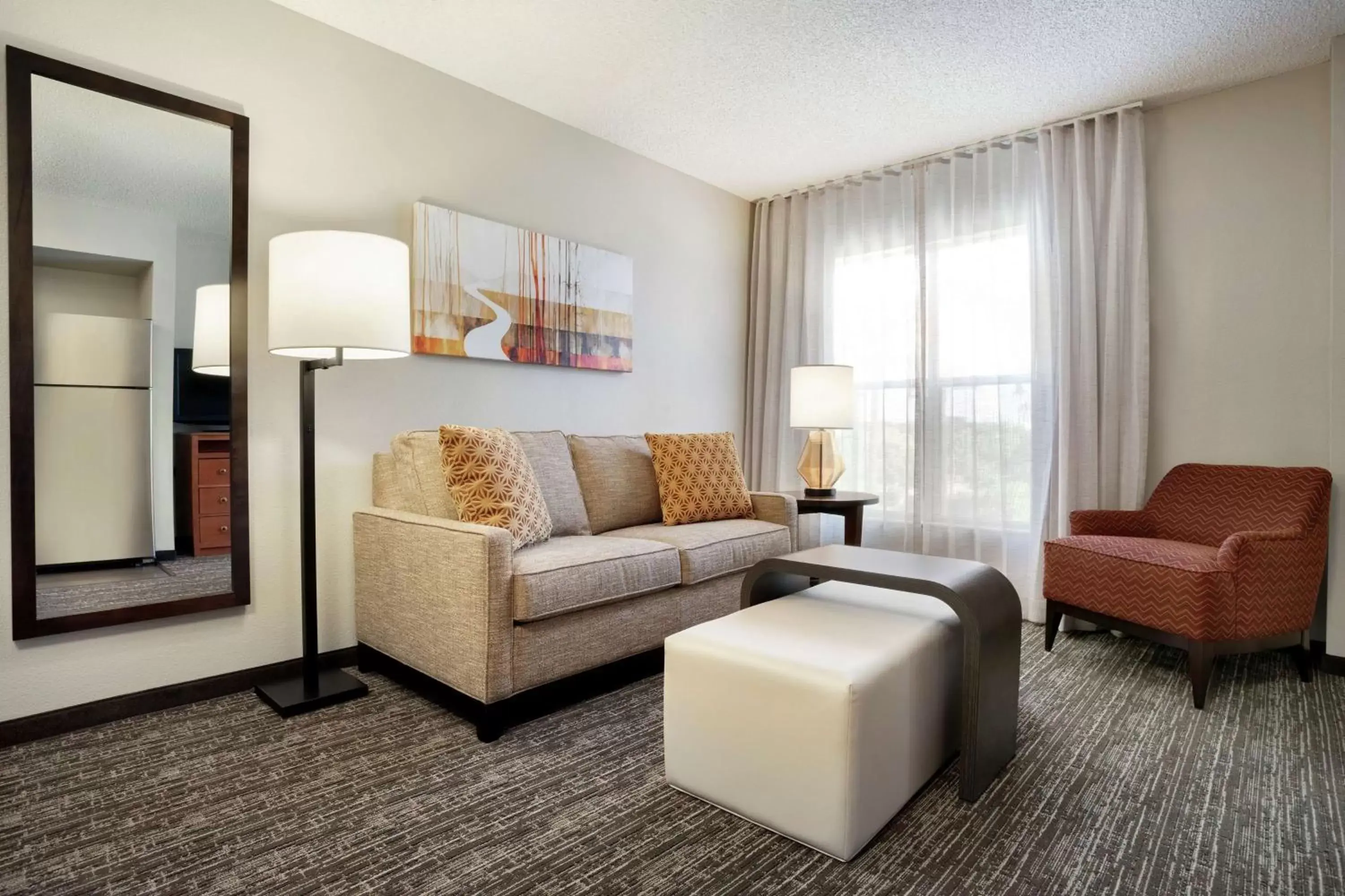 Living room, Seating Area in Homewood Suites by Hilton Phoenix-Chandler