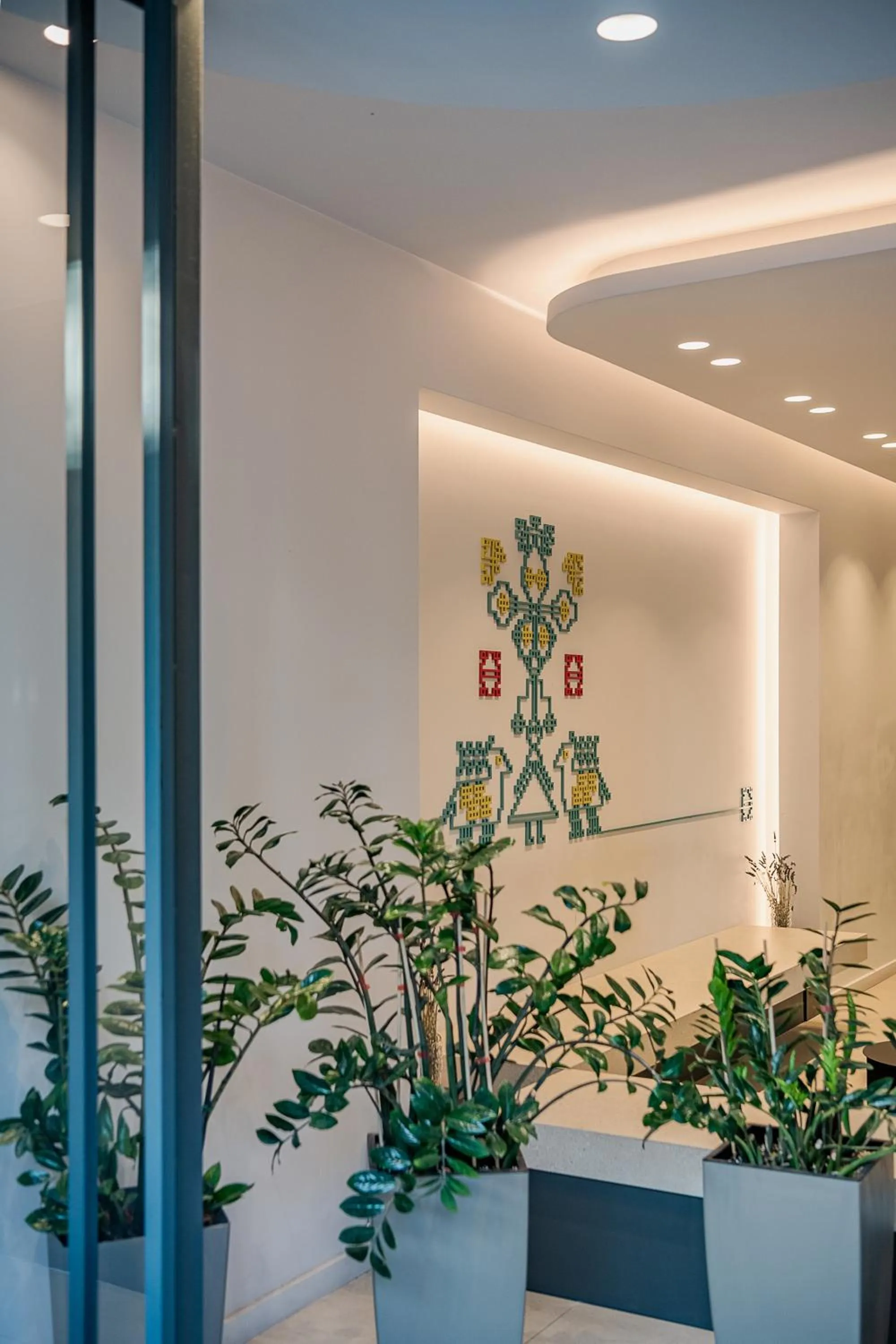 Lobby or reception in Arkadi Hotel