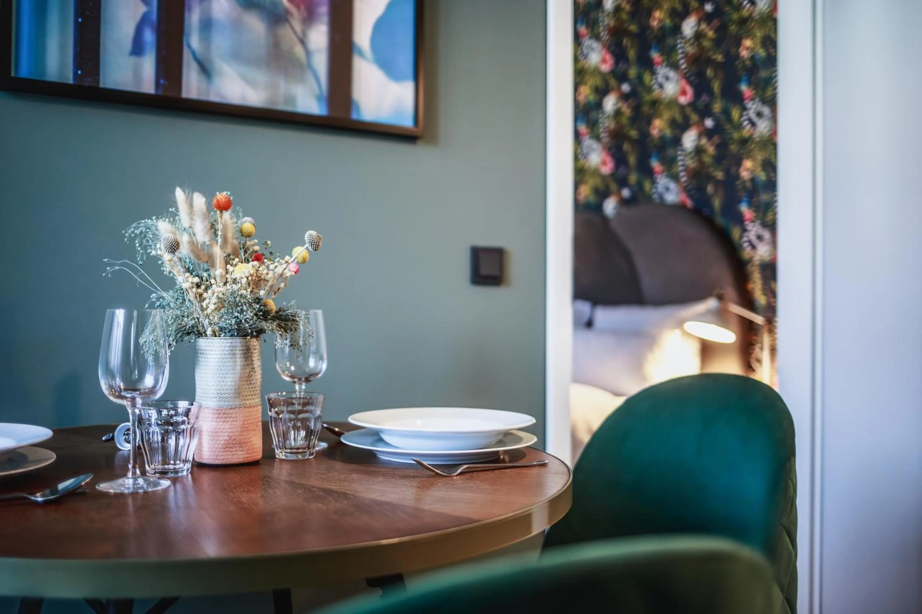 Living room in The Circus Hotel