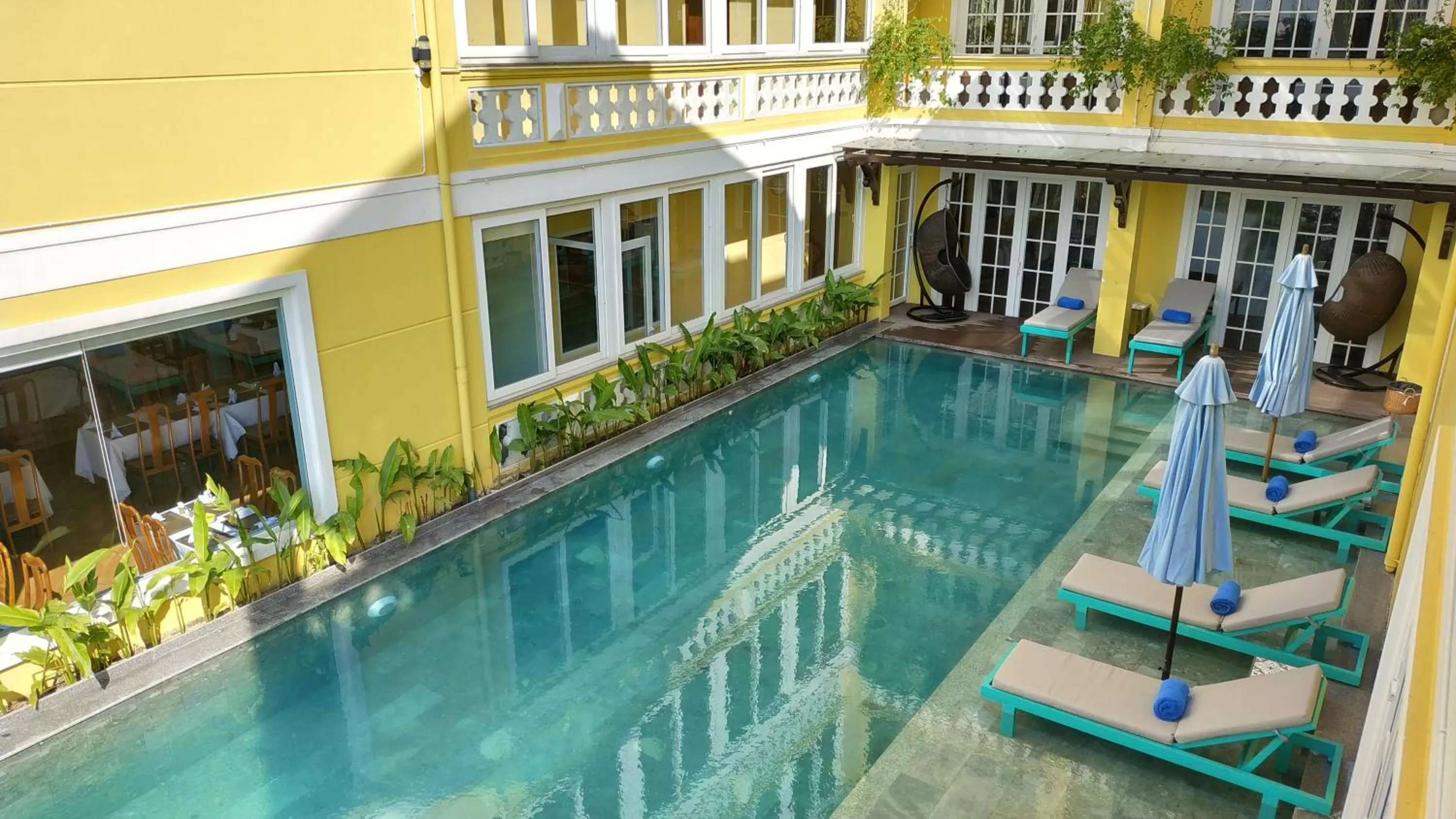 Swimming Pool in TRIPLE Riverside Villa Hotel HoiAn