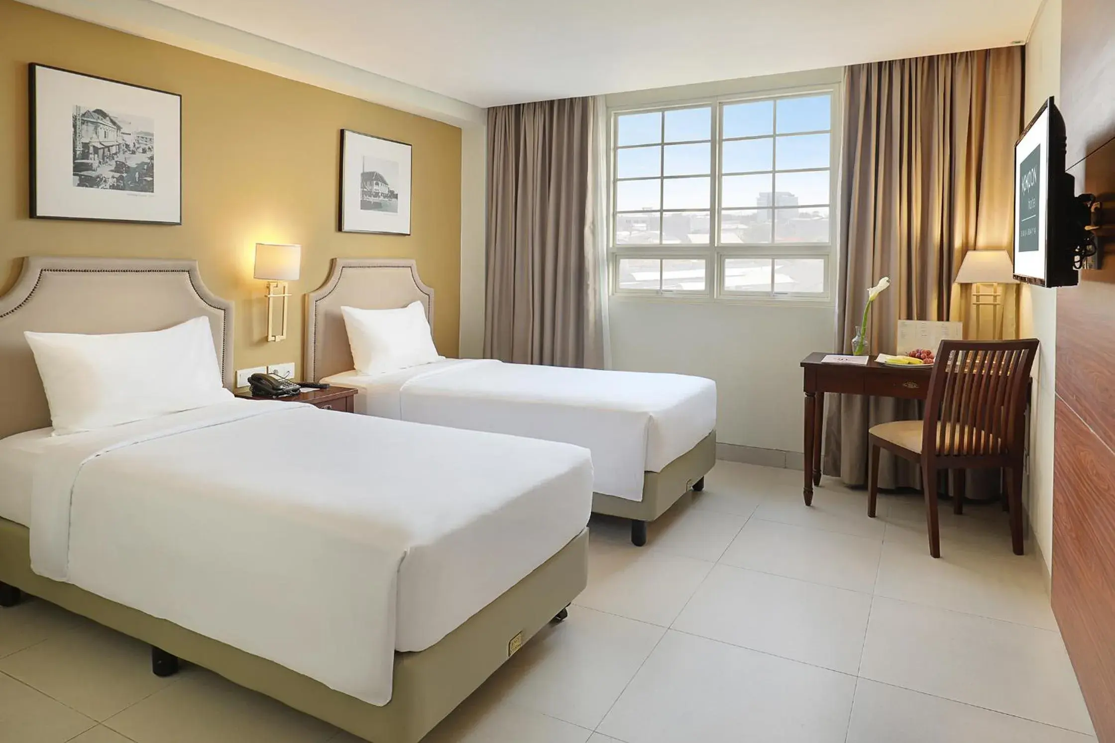 Bed in Kokoon Hotel Surabaya