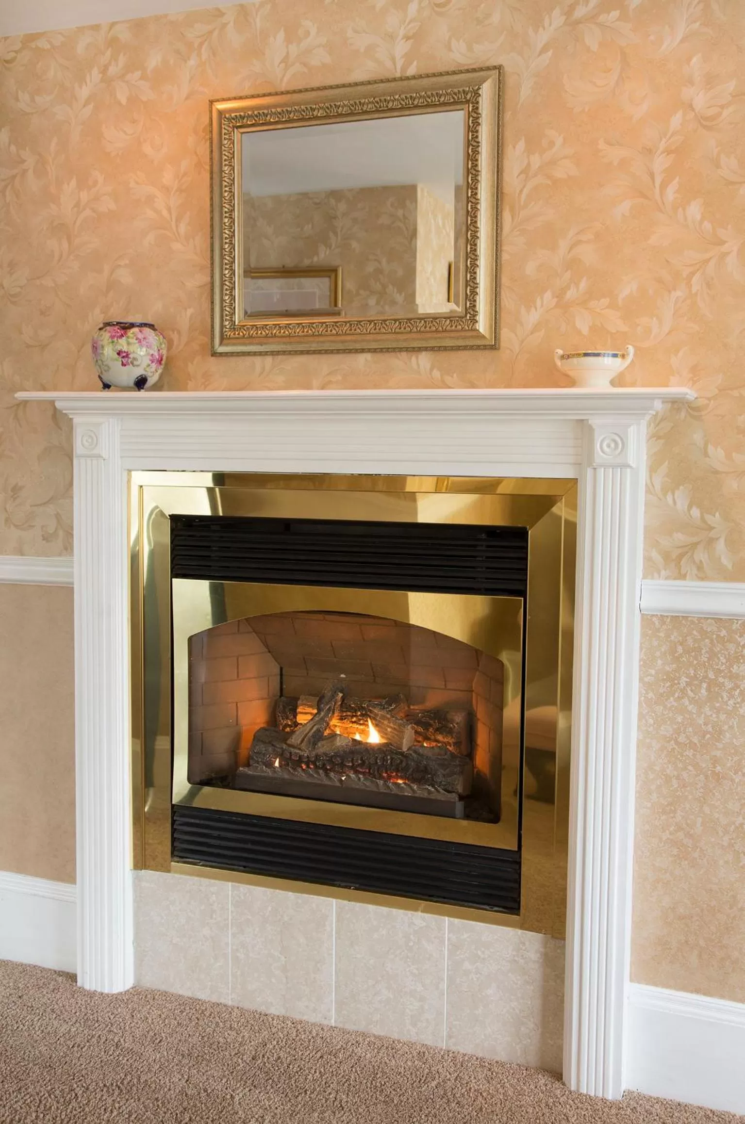 Decorative detail in Glynn House Inn