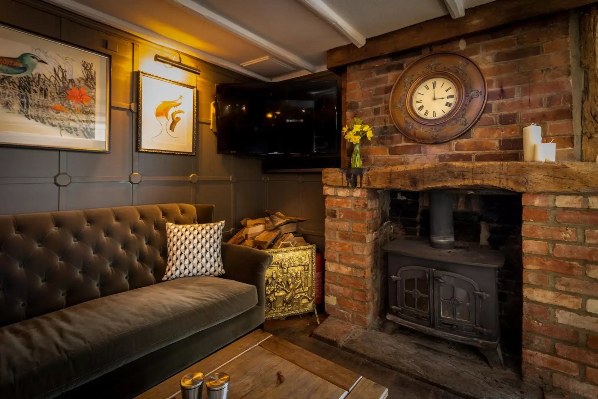 Restaurant/places to eat, Seating Area in The Queen's Arms