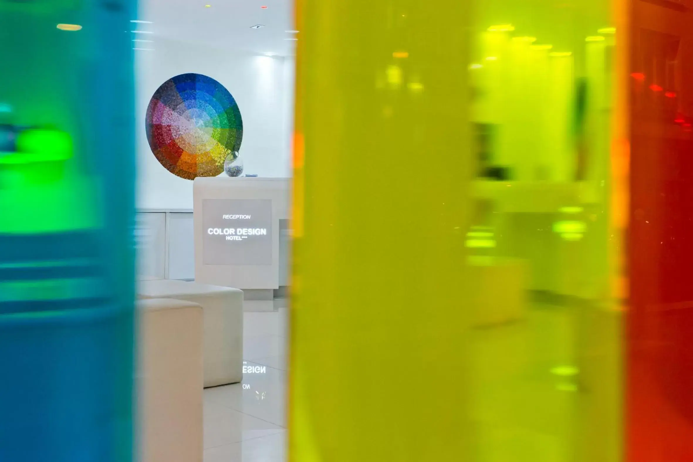 Lobby or reception in Color Design Hotel Lobby or reception in Color Design Hotel