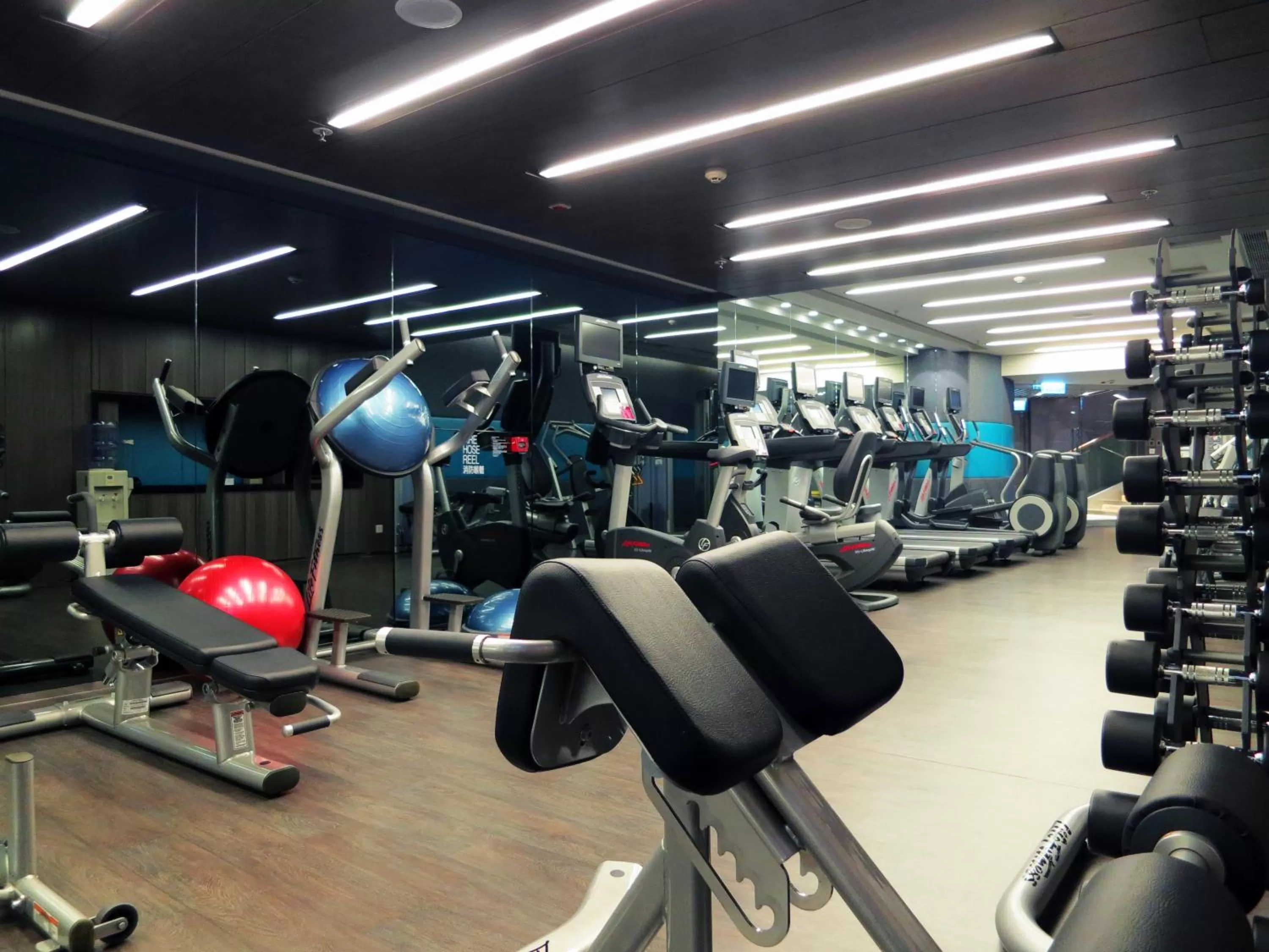 Fitness centre/facilities in Crowne Plaza Hong Kong Kowloon East by IHG