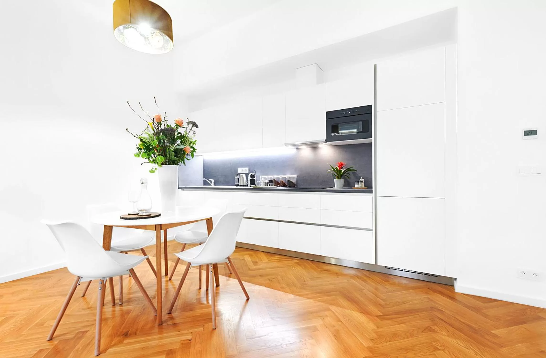 Kitchen or kitchenette in Residence Dlouha - Old Town