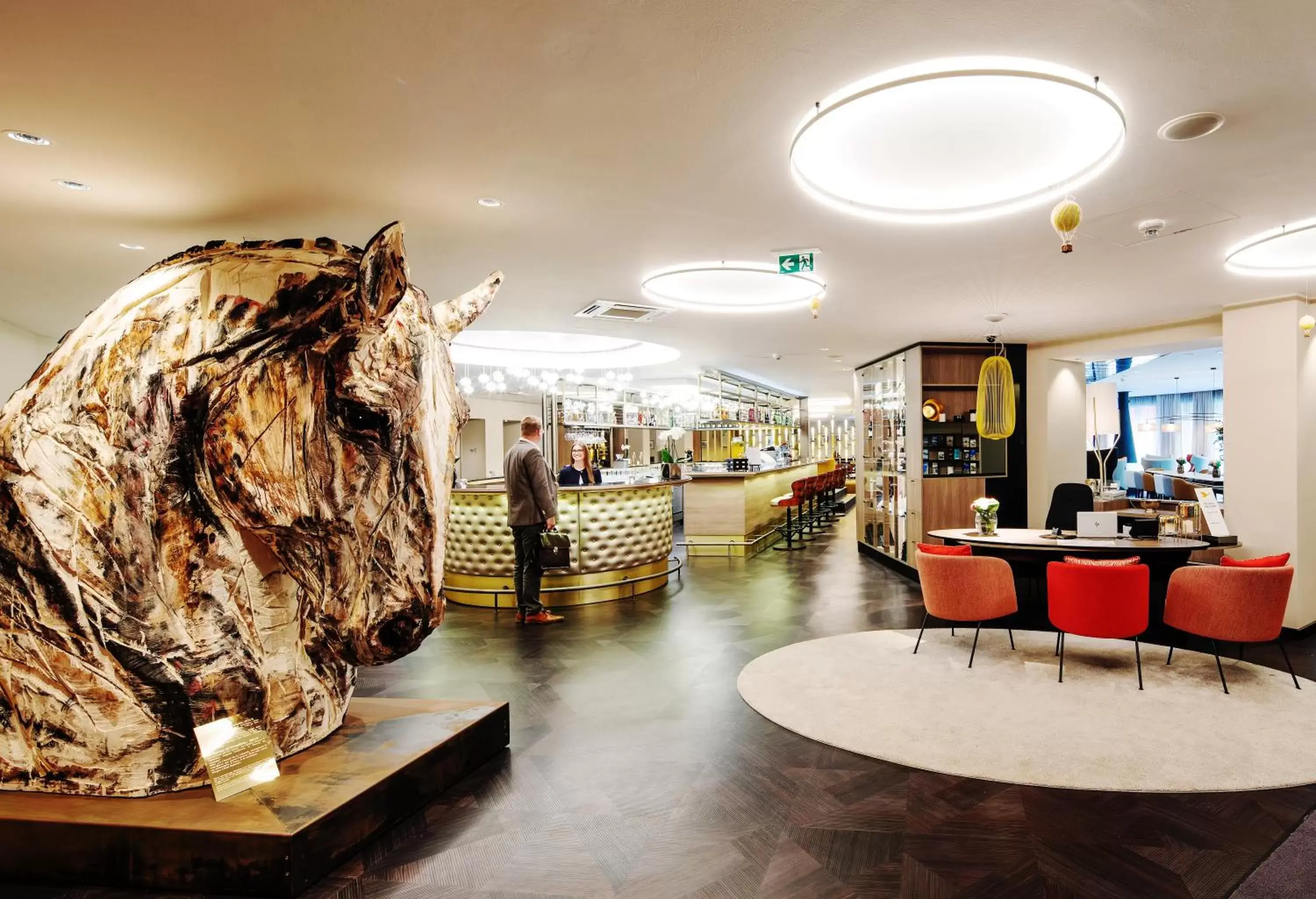 Lobby or reception in Grand Hotel Bregenz - MGallery Hotel Collection