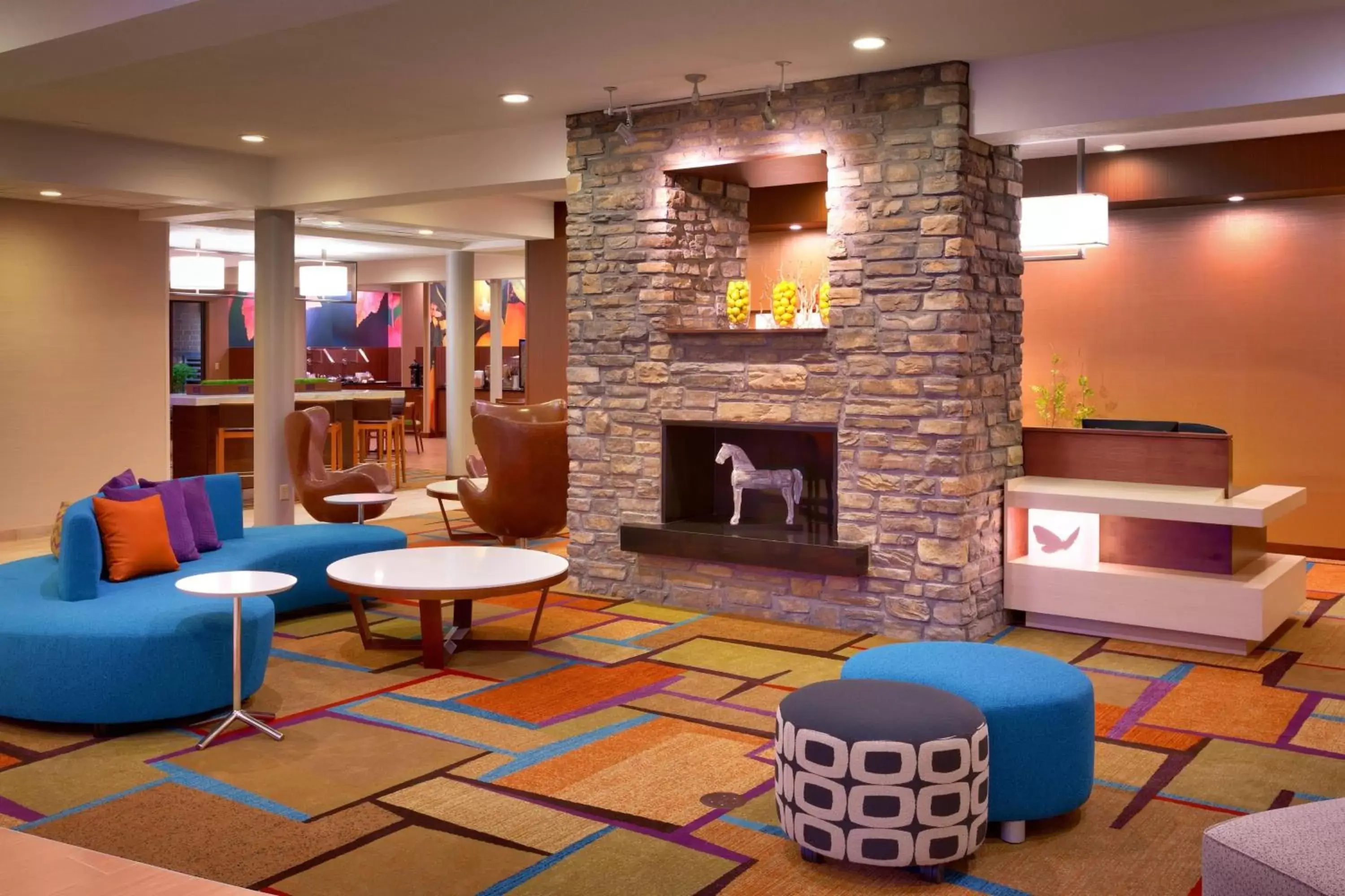 Lobby or reception in Fairfield Inn & Suites by Marriott Salt Lake City Downtown