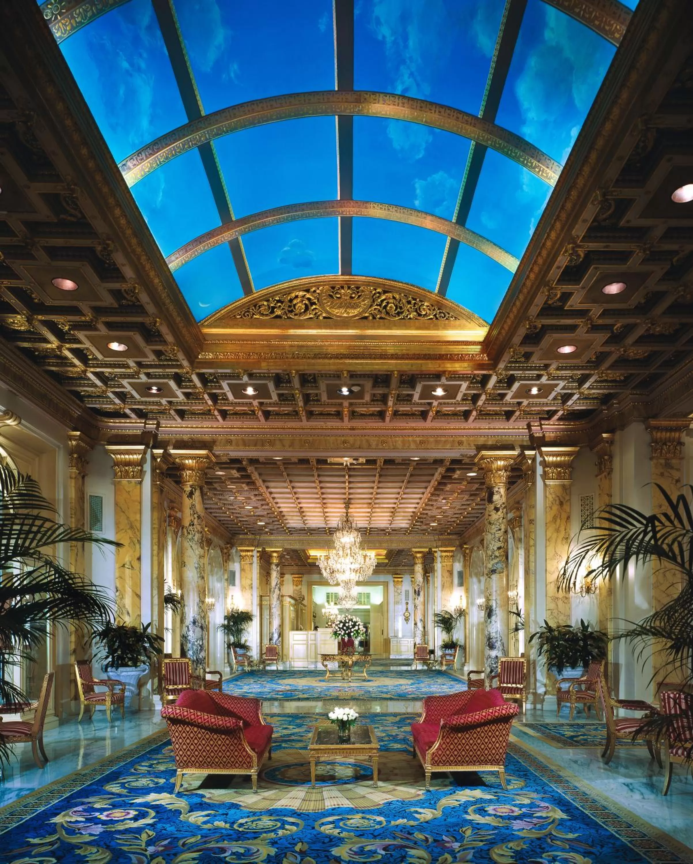 Lobby or reception in Fairmont Copley Plaza