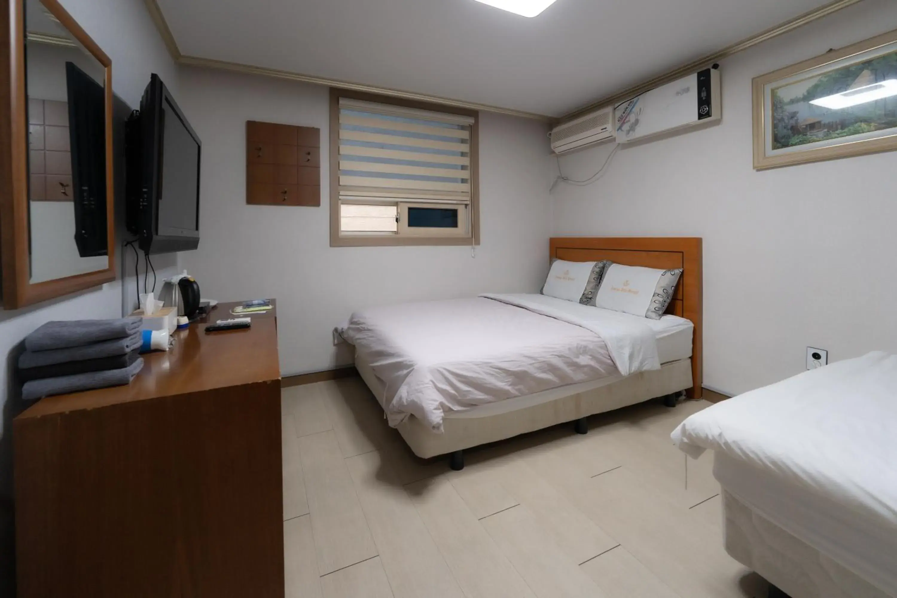 Bed in Amiga Inn Dongdaemun Hotel