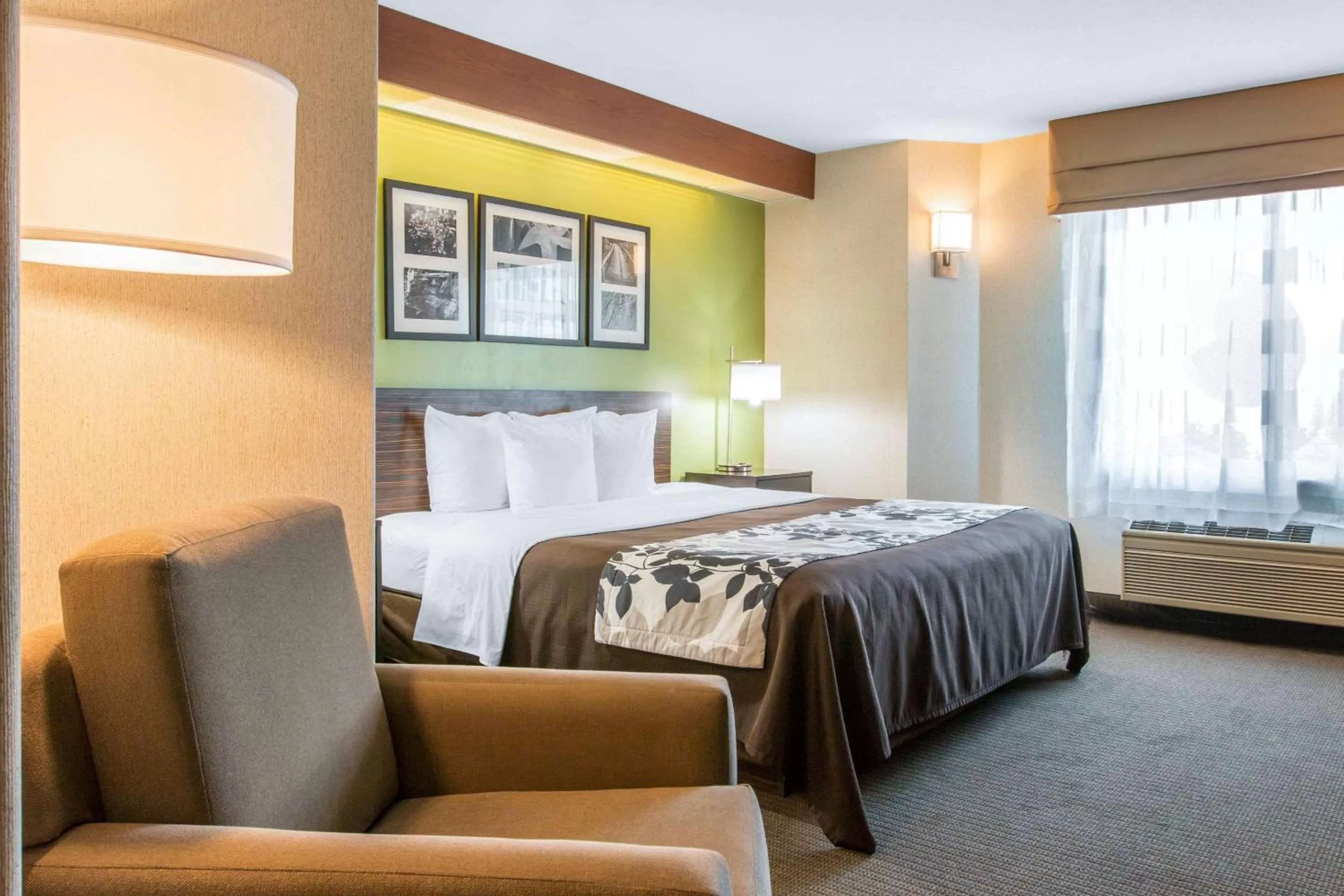 Photo of the whole room, Bed in Sleep Inn & Suites Oregon - Toledo