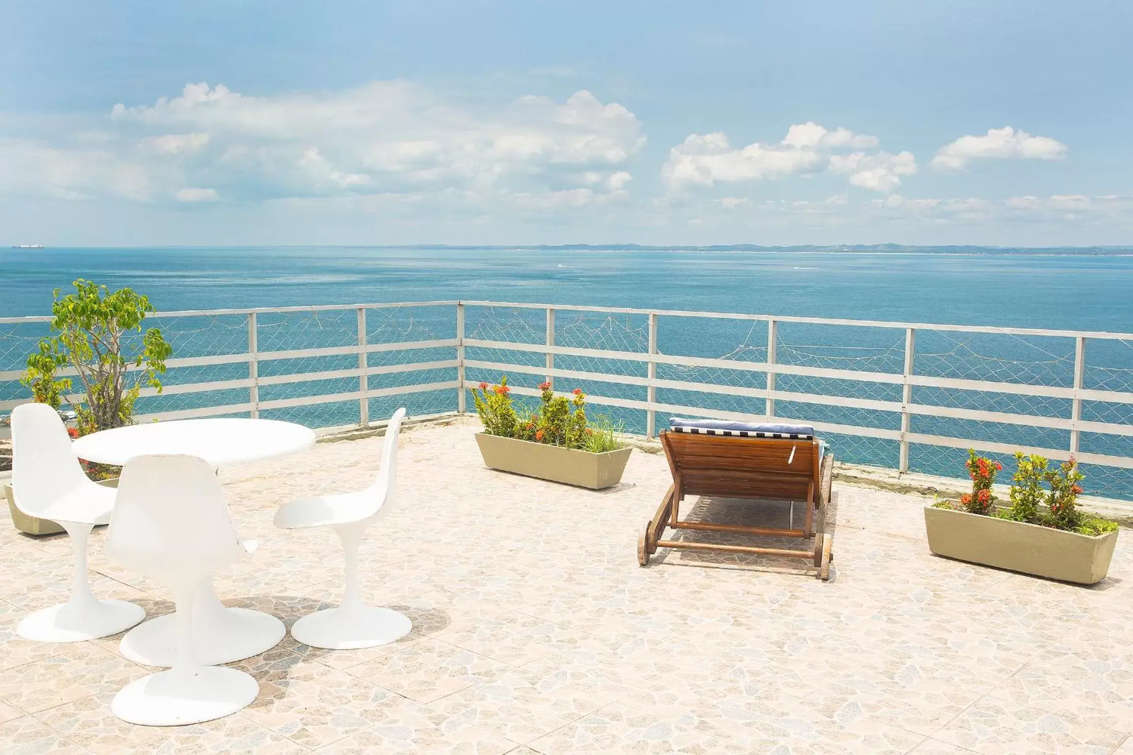 Balcony/Terrace, Sea View in Rede Andrade Barra