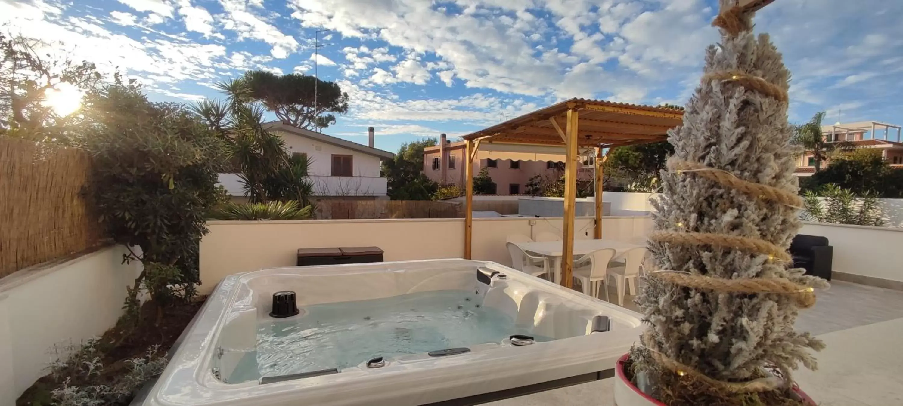 Hot Tub in Villa Kinga