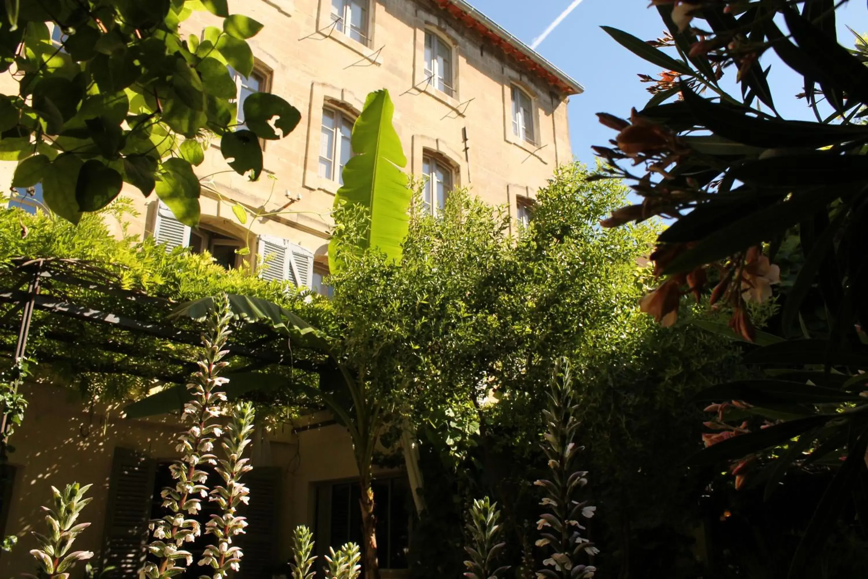 Patio, Property Building in Les Jardins de Baracane