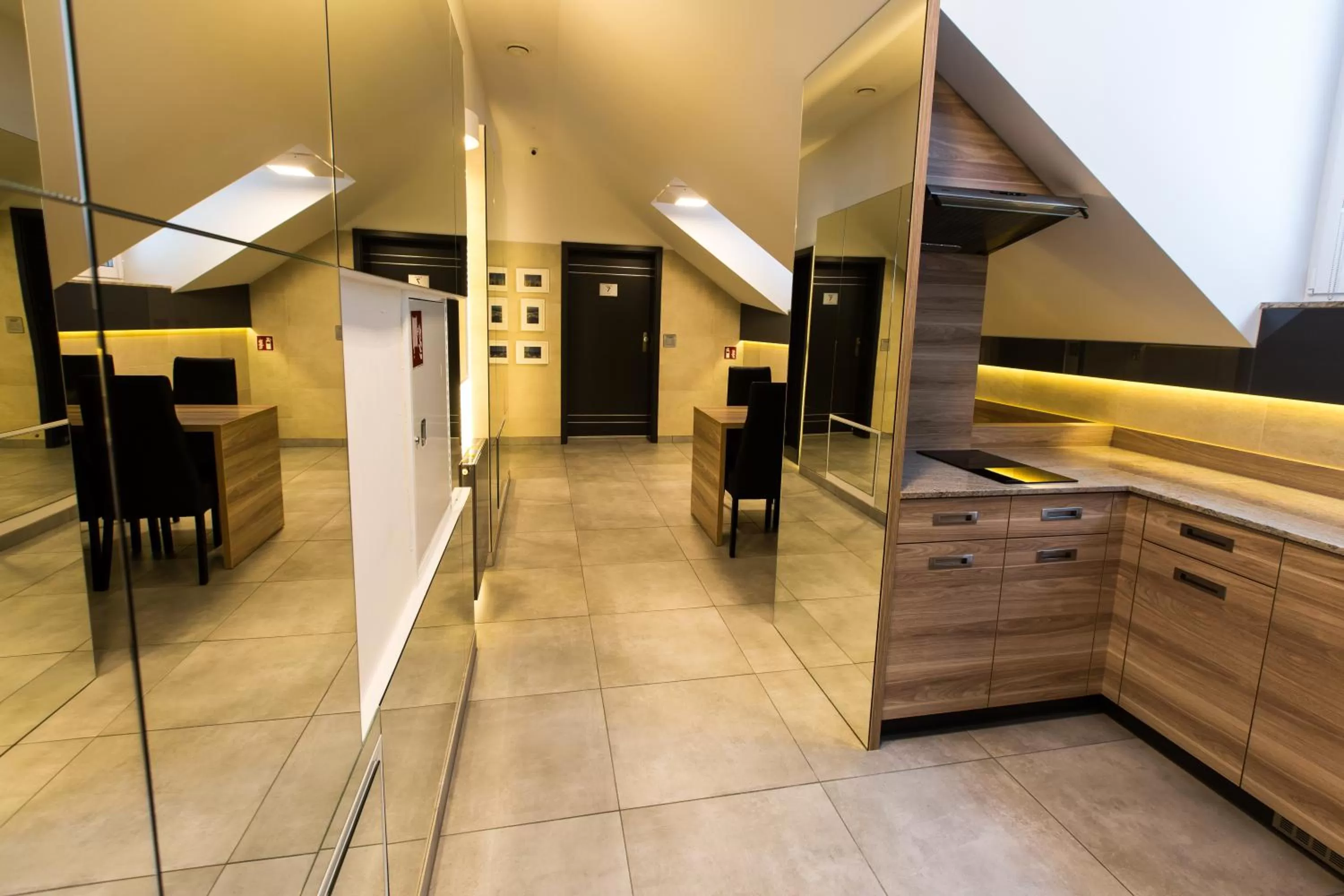 Communal kitchen in Villa Winterpol