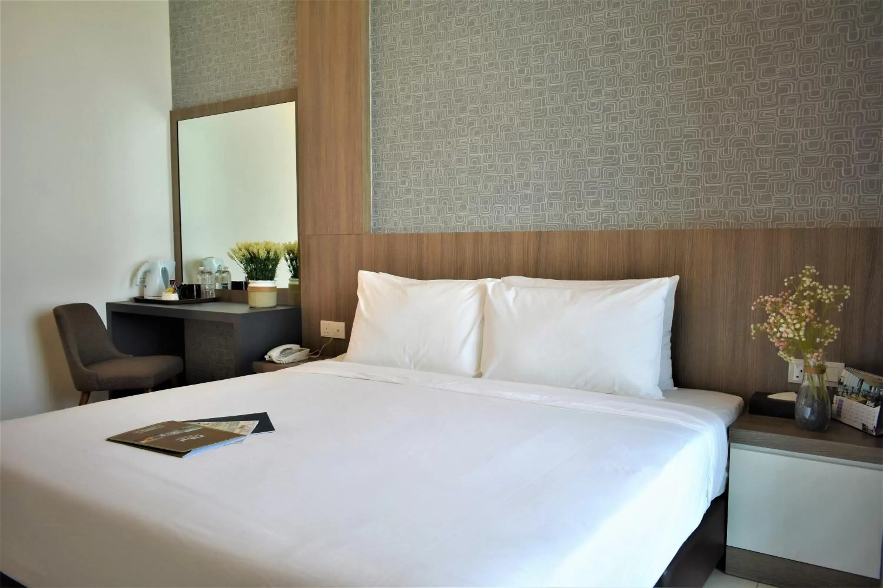 Bed in D'Wharf Hotel & Serviced Residence