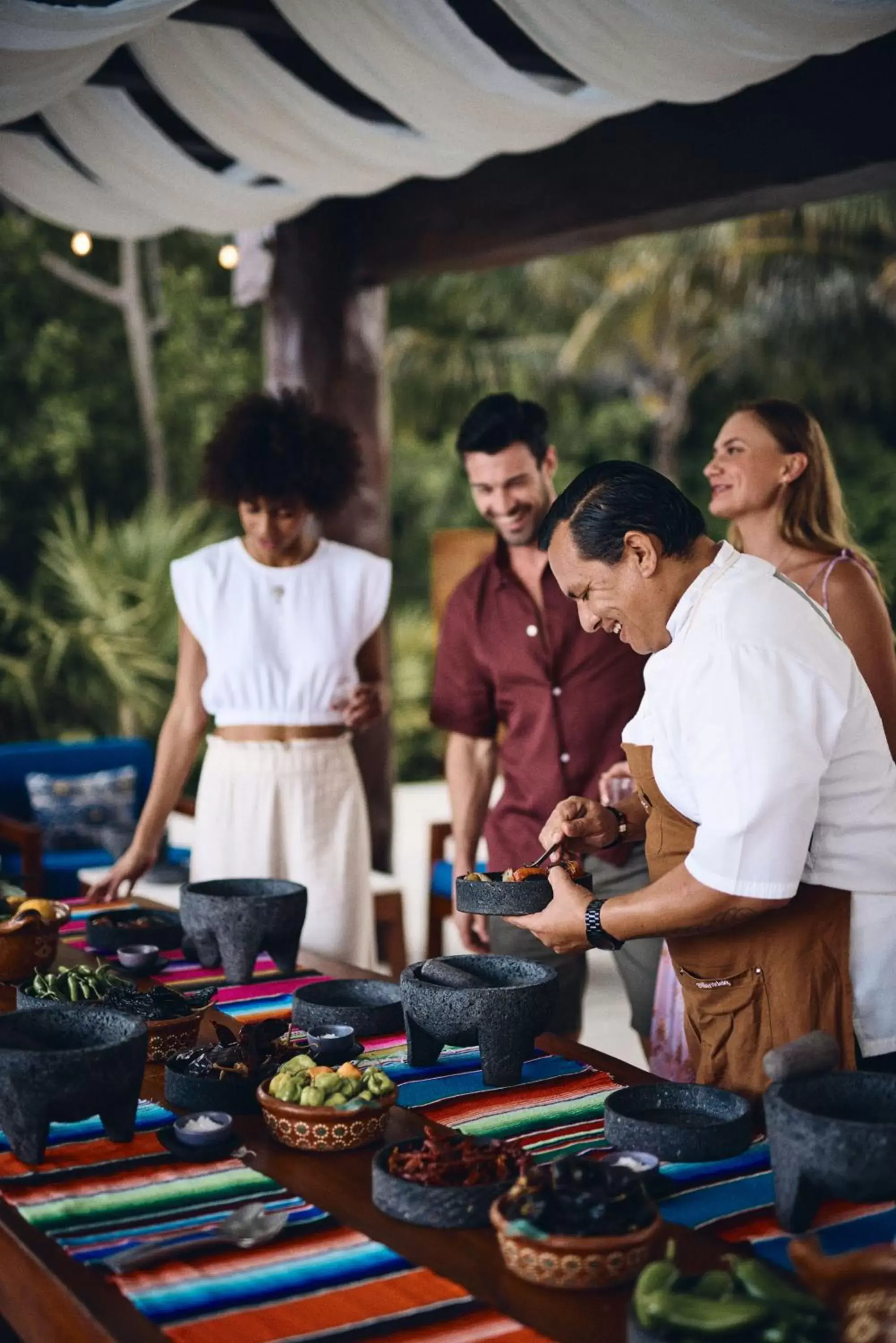 People in Chablé Maroma