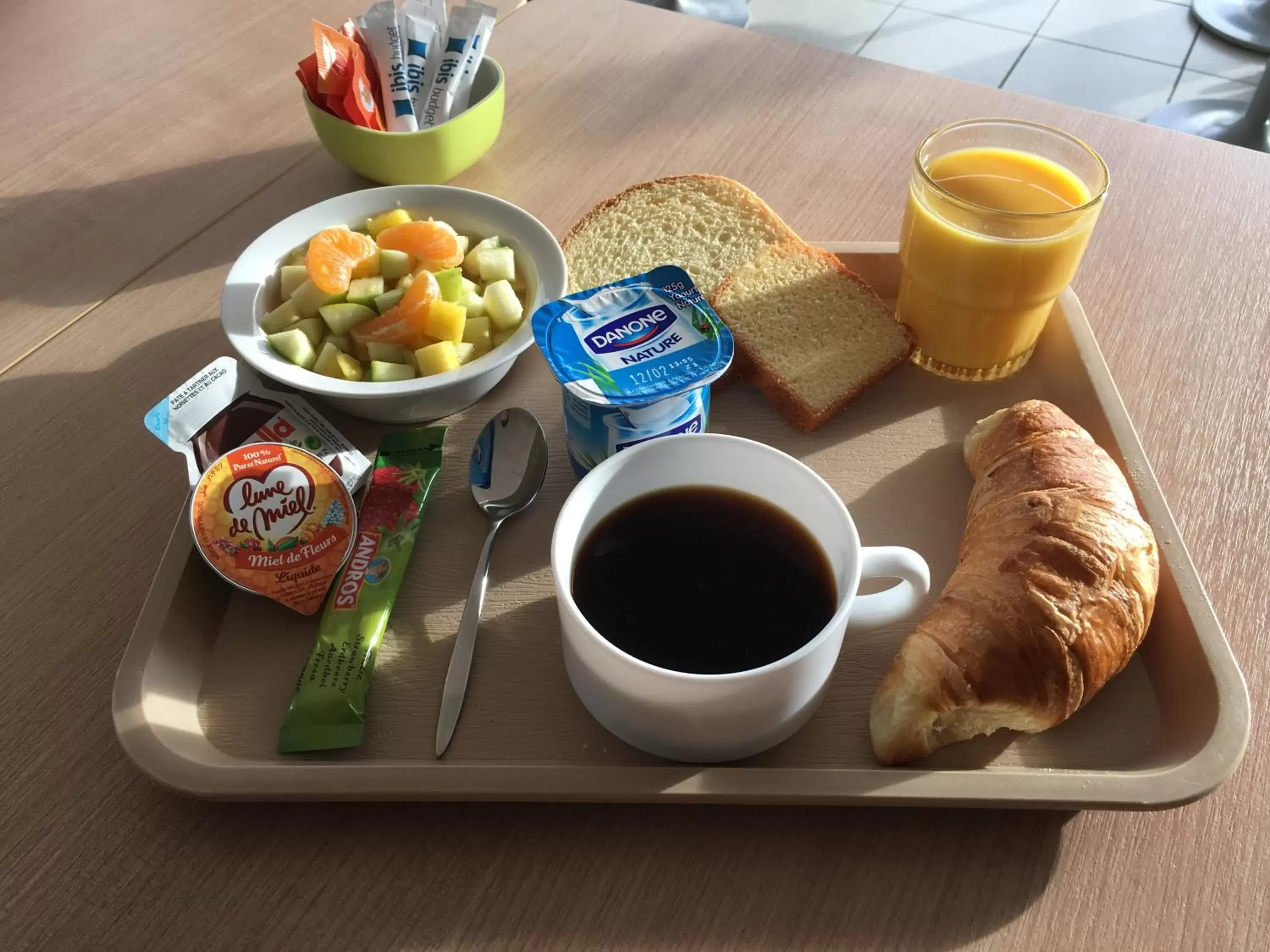 Restaurant/places to eat, Breakfast in Ibis Budget Ancenis
